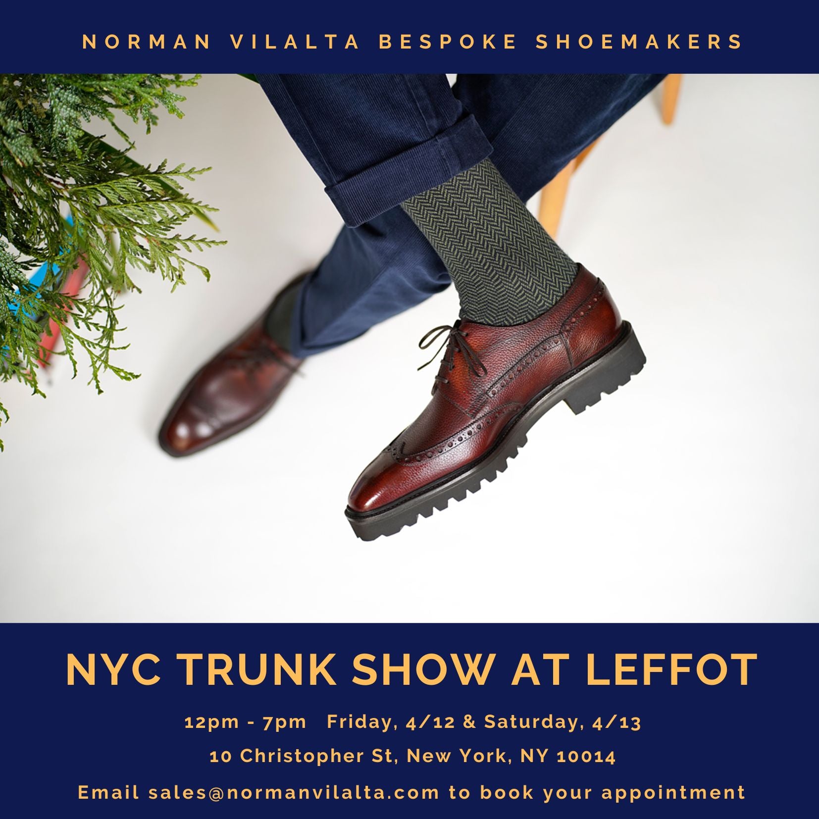 NYC Trunk Show at Leffot