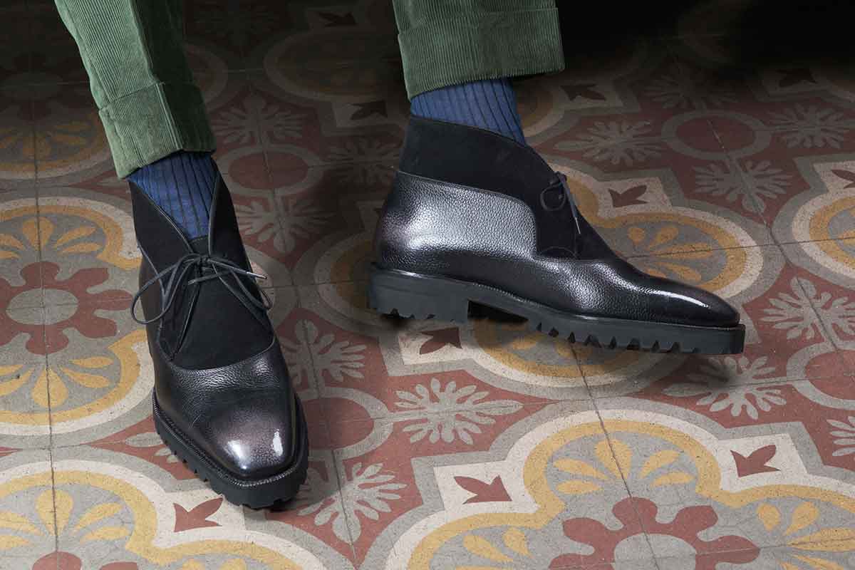 Boulevardier Chukka Boot by Norman Vilalta Men’s Boots in Barcelona, Spain