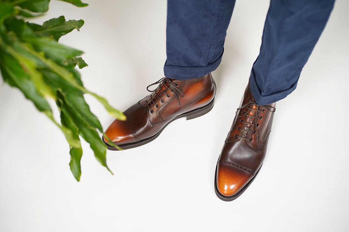 Brown & Cognac Shoe Patina