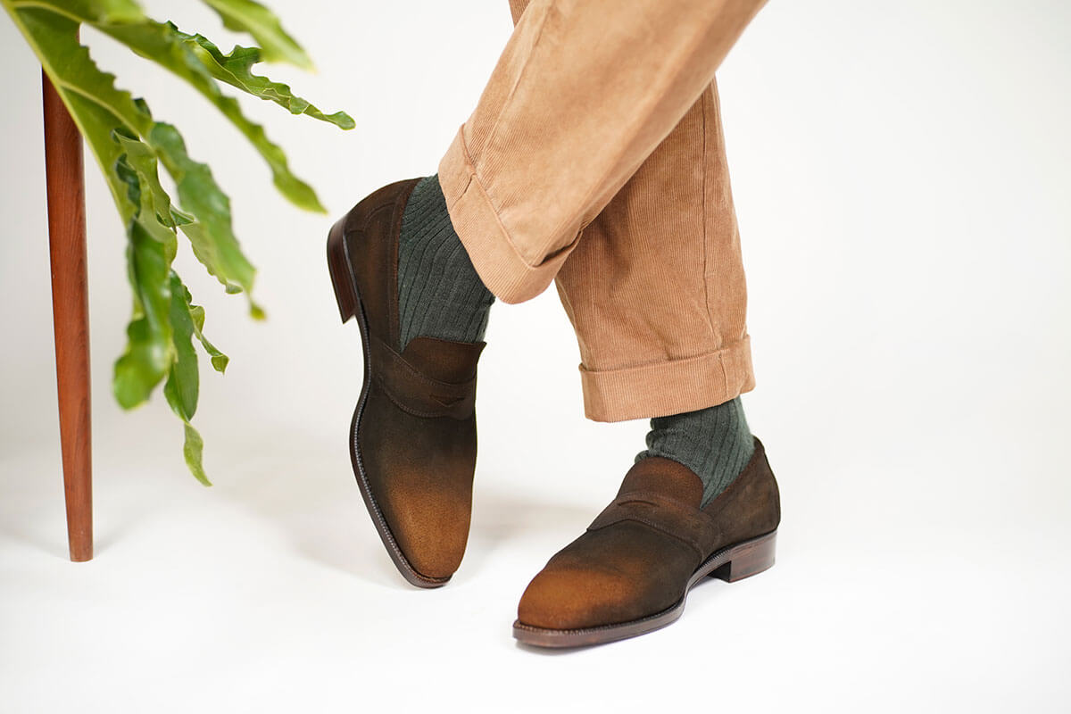 Charlie Penny Loafer by Norman Vilalta Men's Loafers in Barcelona, Spain