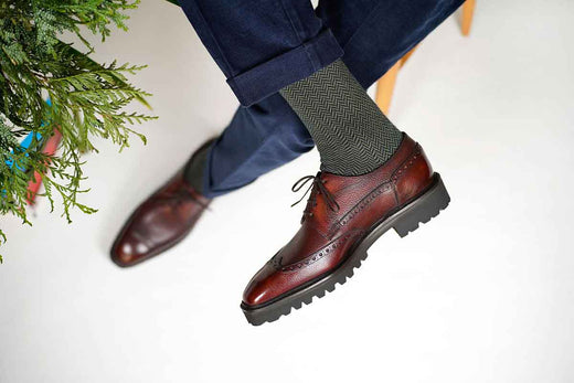 Discover the Coltrane Wingtip Derby