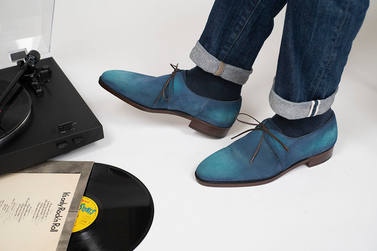 Eduardo Ribera Patina by Norman Vilalta Goodyear-welted men’s shoes in Barcelona, Spain