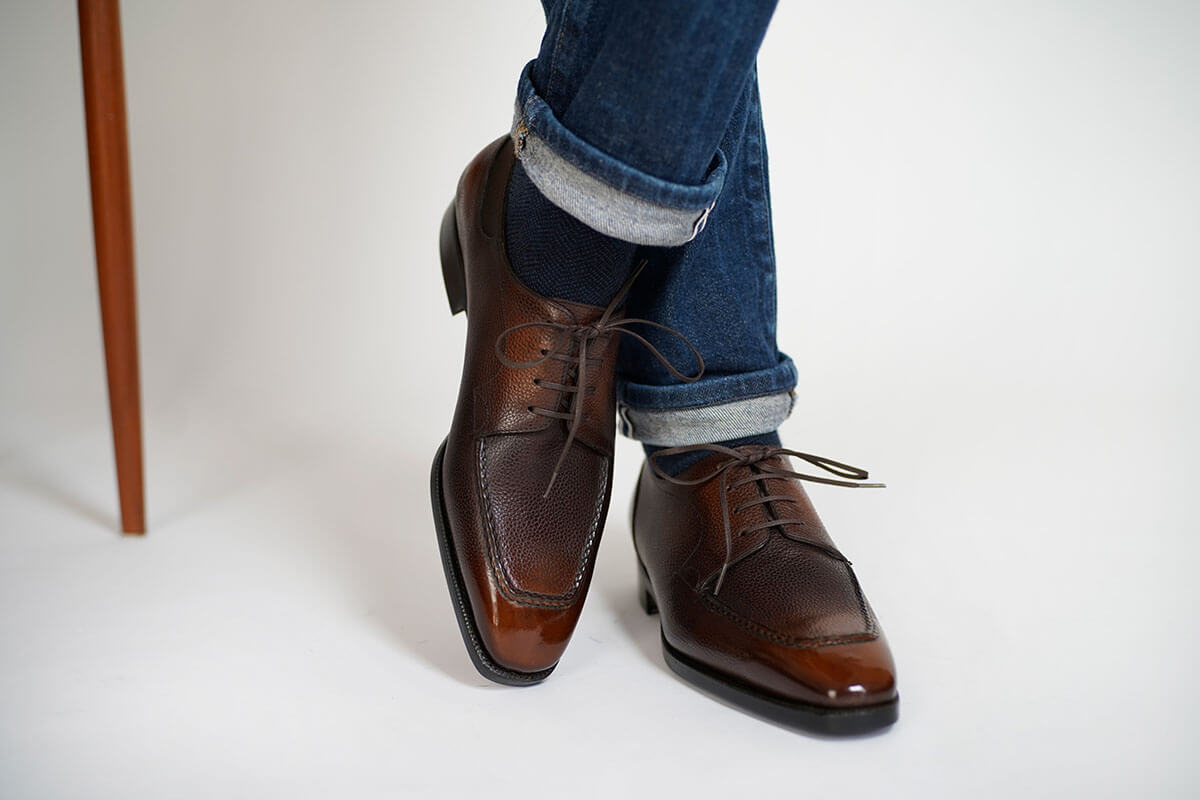 How long to break in a pair of Goodyear-welted Shoes by Norman Vilalta men's shoes in Barcelona, Spain