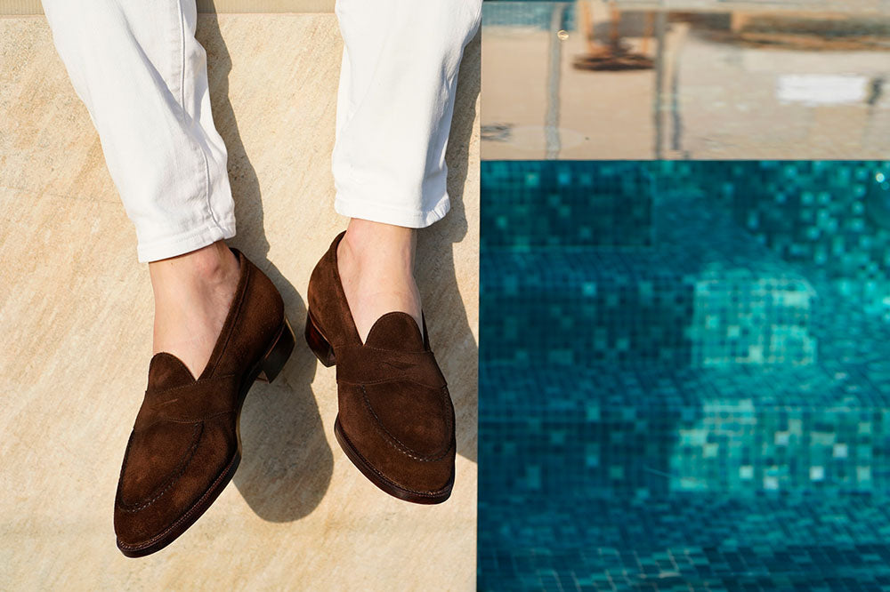 Piet suede penny loafer by Norman Vilalta Men’s Loafers Barcelona