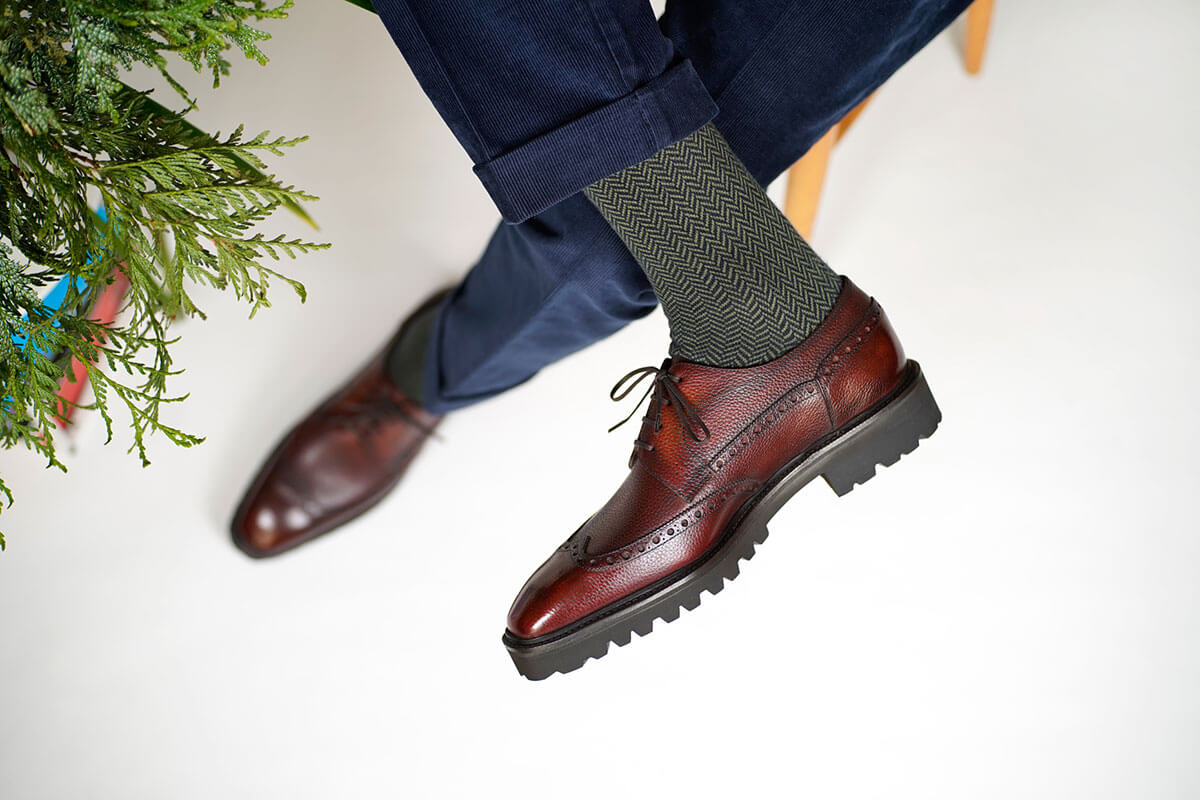 Marron Mediterraneo Patina shoes and boots from Norman Vilalta Bespoke Shoemakers