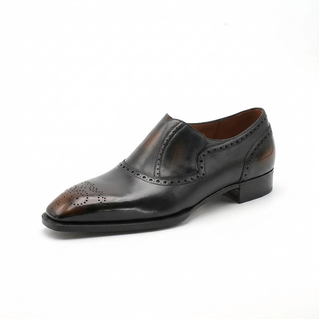 1202 Collection - Handmade 720 Degree Wholecut Lazyman 8.5 UK 1202 Collection - Handmade 720 Degree Wholecut Lazyman 8.5 UK