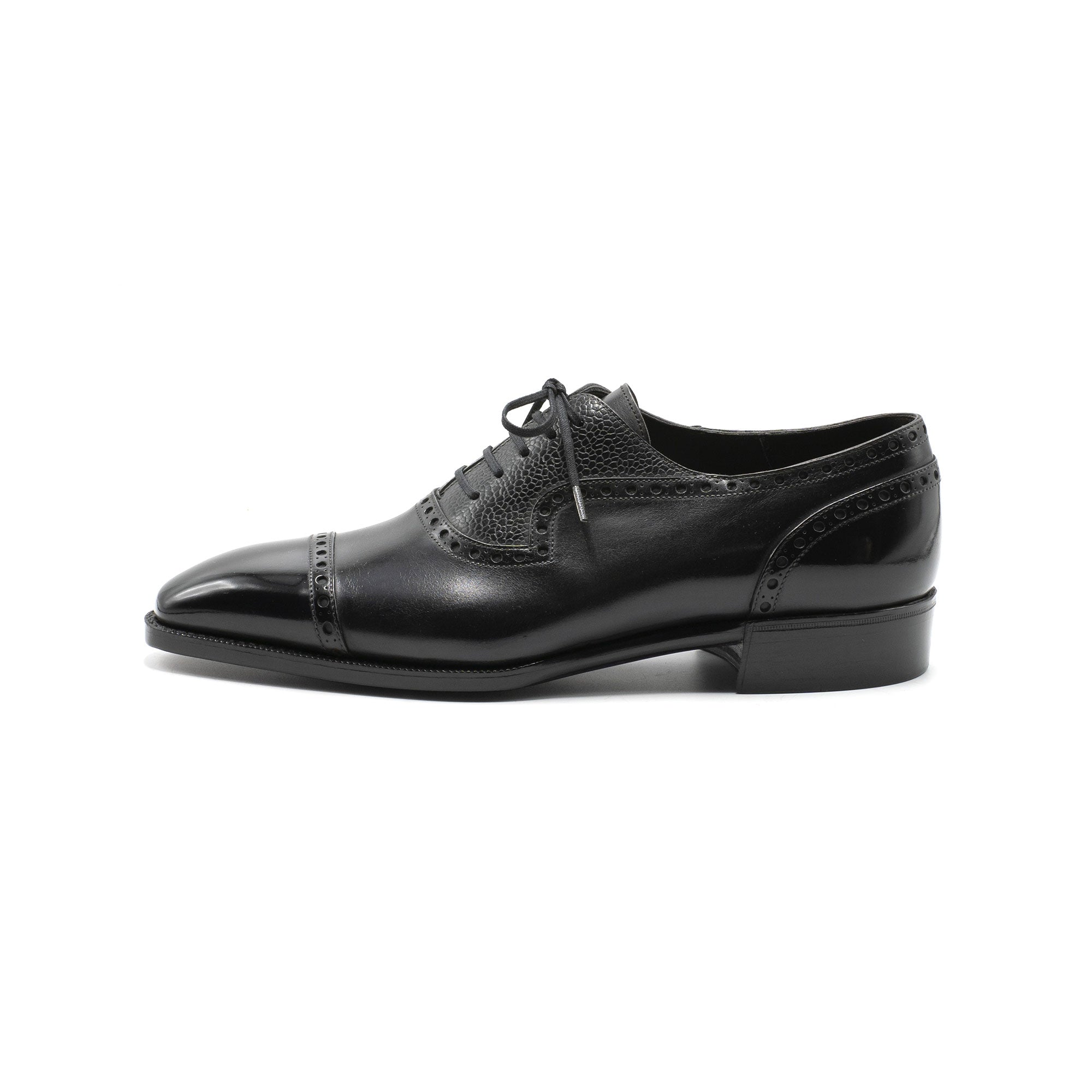 Andres Adelaide Full Brogue Oxford by Bespoke Shoemaker Norman Vilalta of Barcelona, Spain.