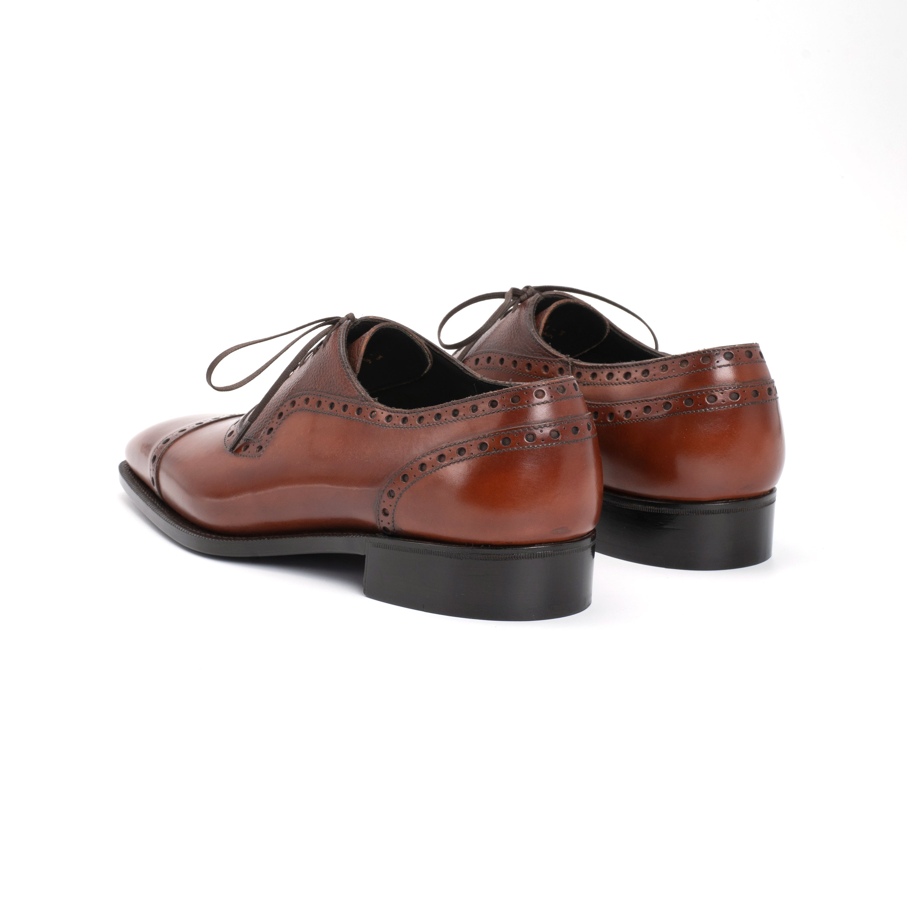 Andres Adelaide Oxford Chestnut by Norman Vilalta Men’s oxford shoes in Barcelona, Spain