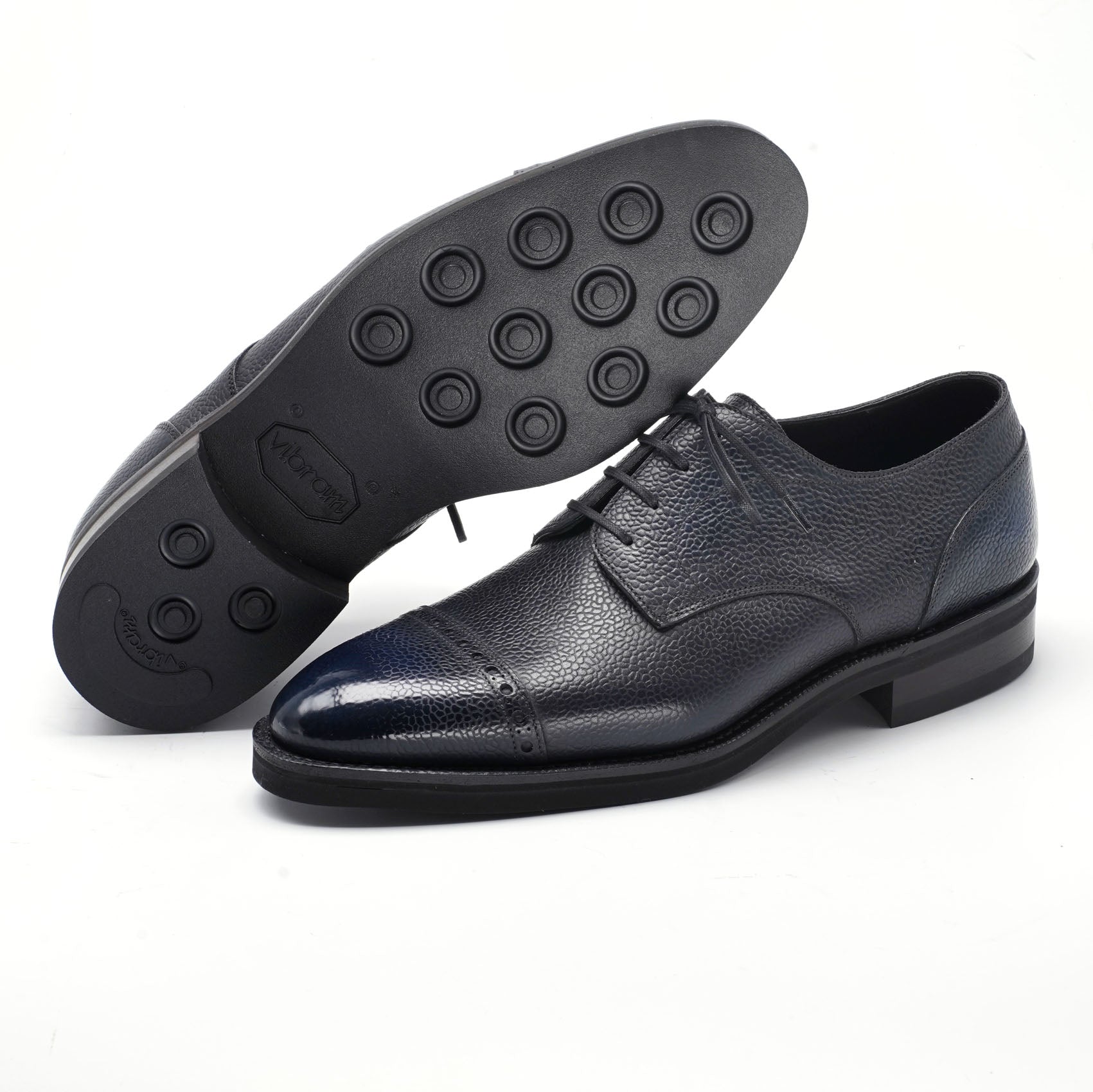 Bernat Brogue Derby by Norman Vilalta men’s derby shoes in Barcelona, Spain