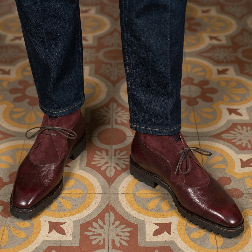 Boulevardier Chukka Boot by Norman Vilalta Bespoke Barcelona