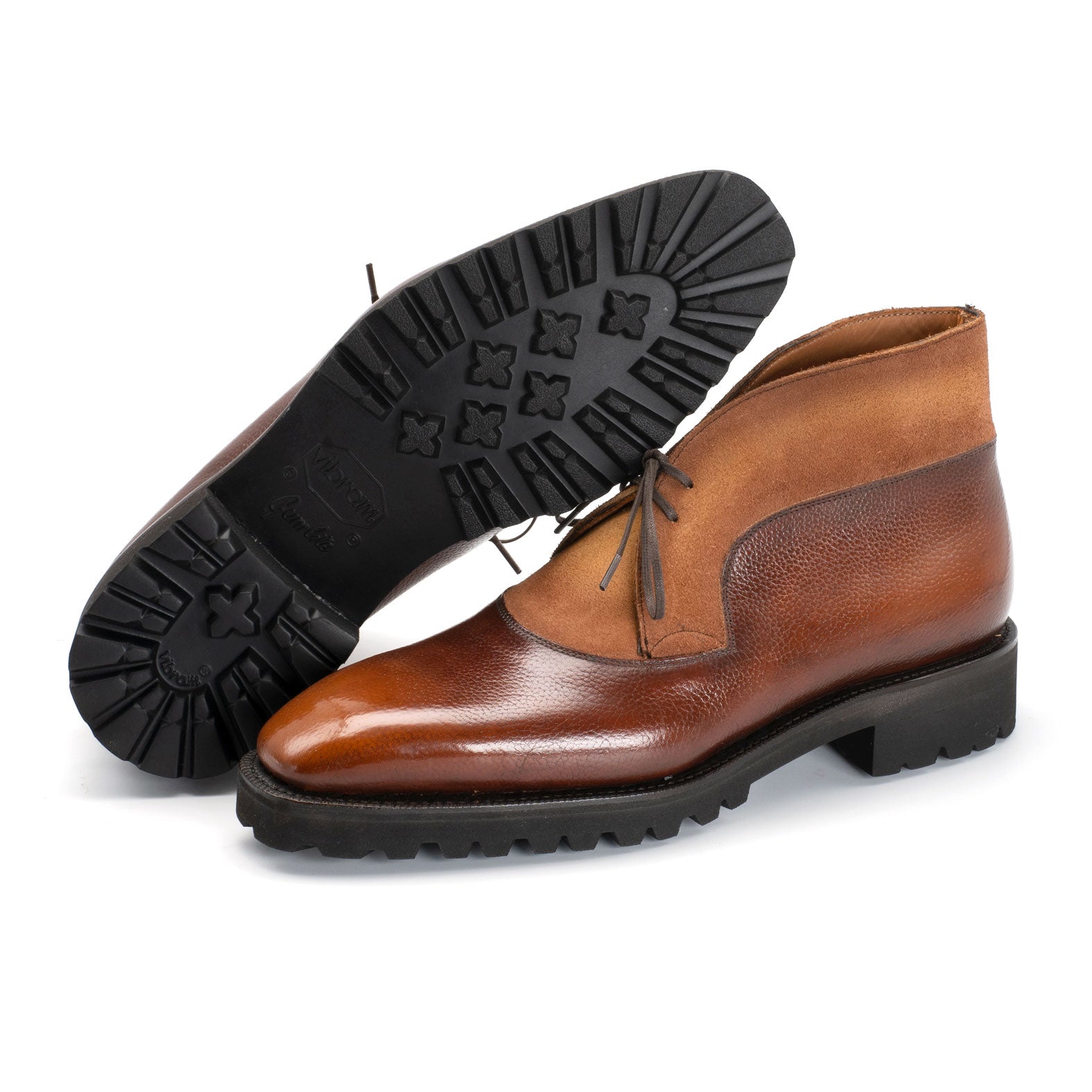 Boulevardier Chukka Boots by Norman Vilalta Bespoke Shoes Barcelona