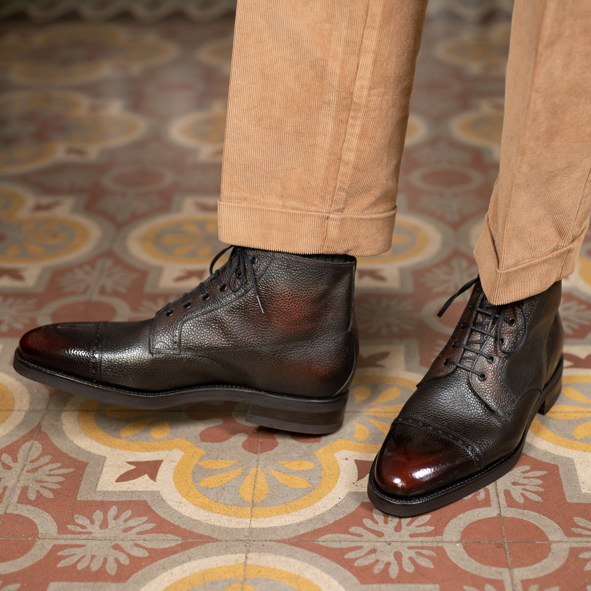 Brossa Derby Boot by Norman Vilalta men’s derby boots in Barcelona, Spain