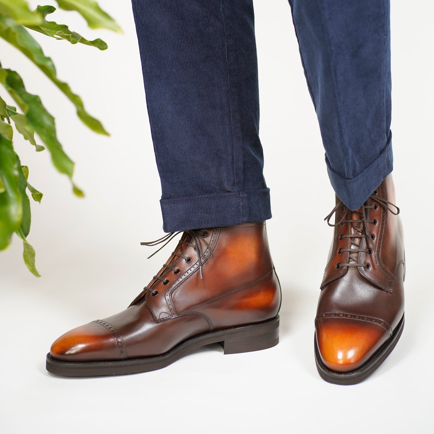 Brossa Derby Boot by Norman Vilalta men’s boots in Barcelona, Spain