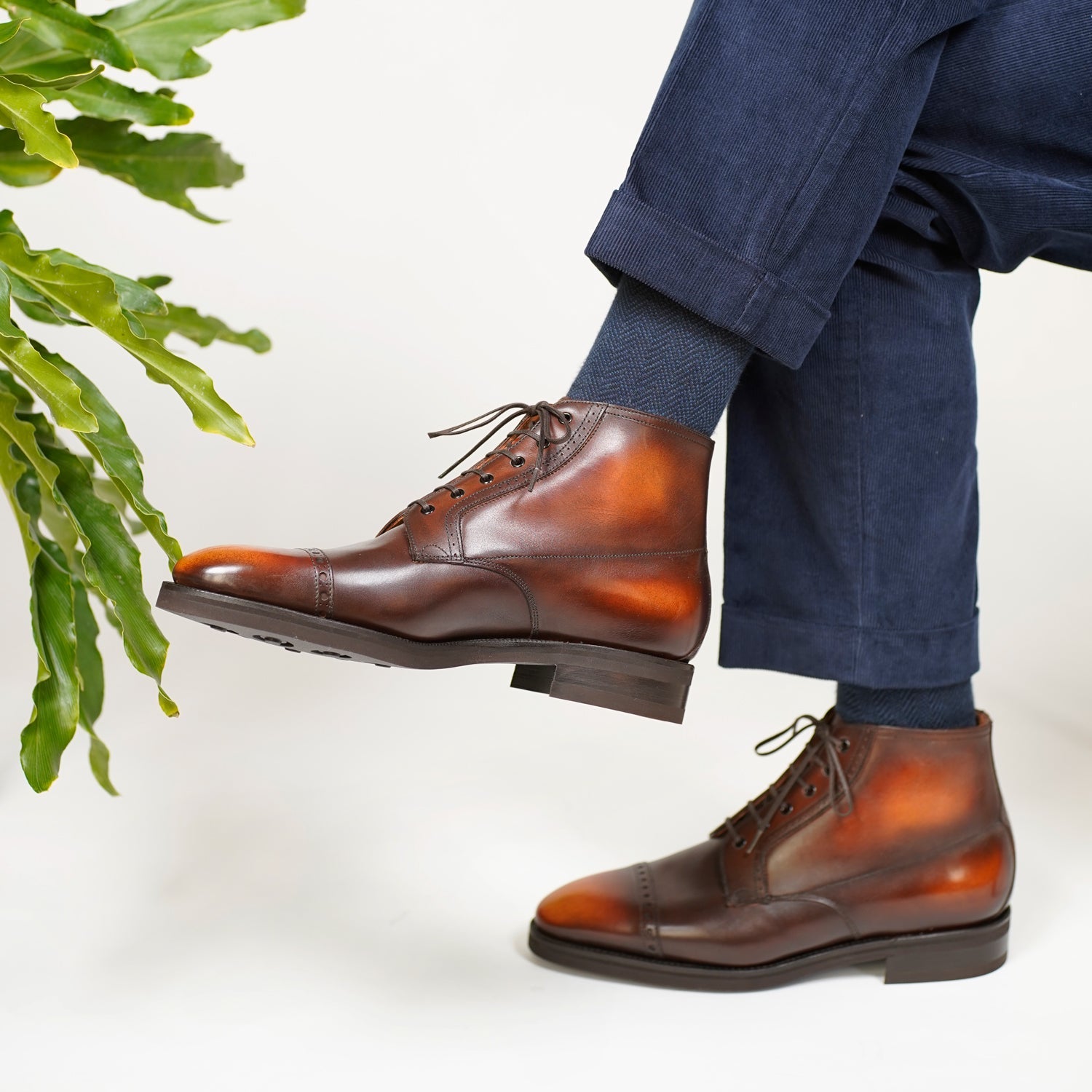 Brossa Derby Boot by Norman Vilalta men’s boots in Barcelona, Spain
