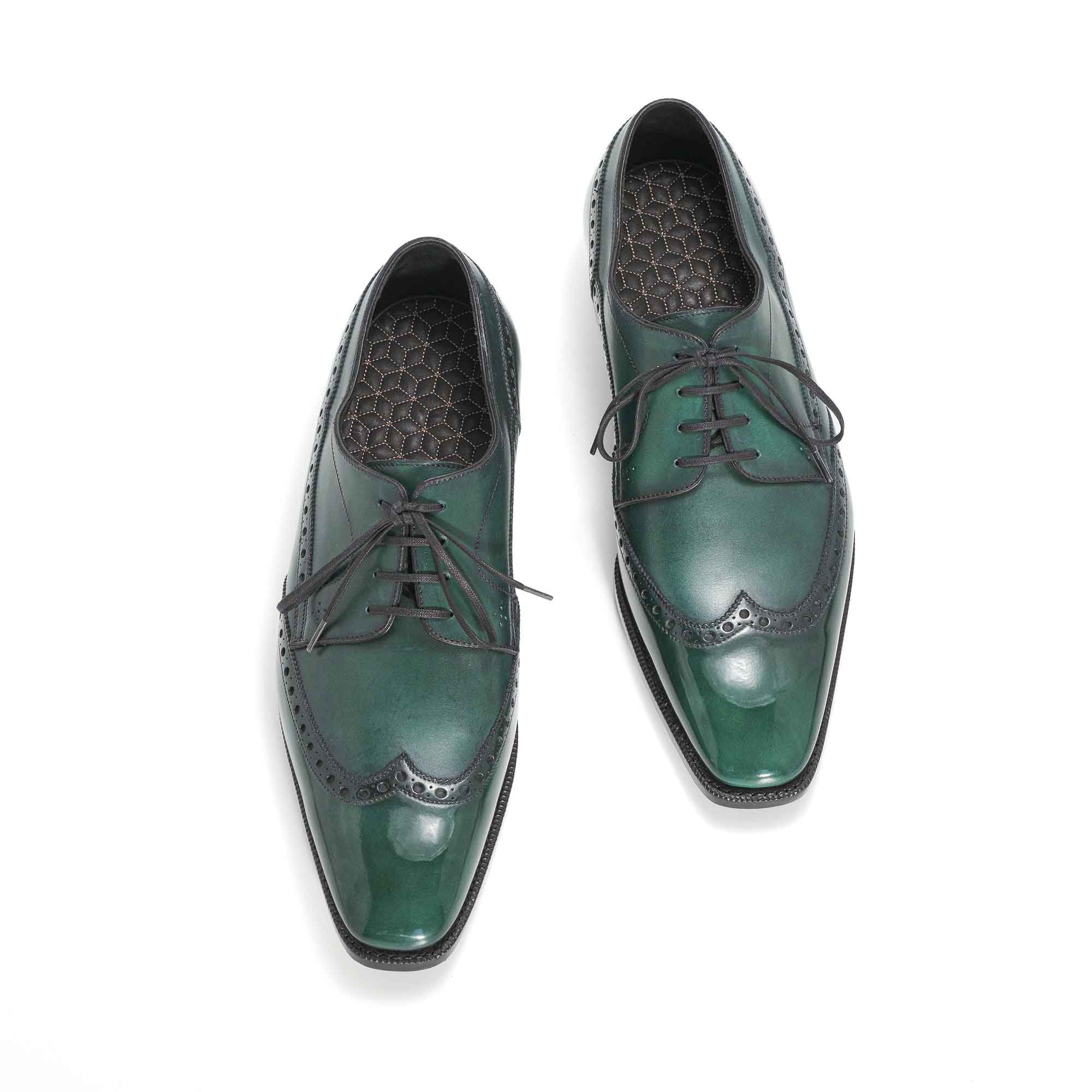 Calder Wingtip Derby Shoe by Norman Vilalta men’s derby shoes in Barcelona, Spain