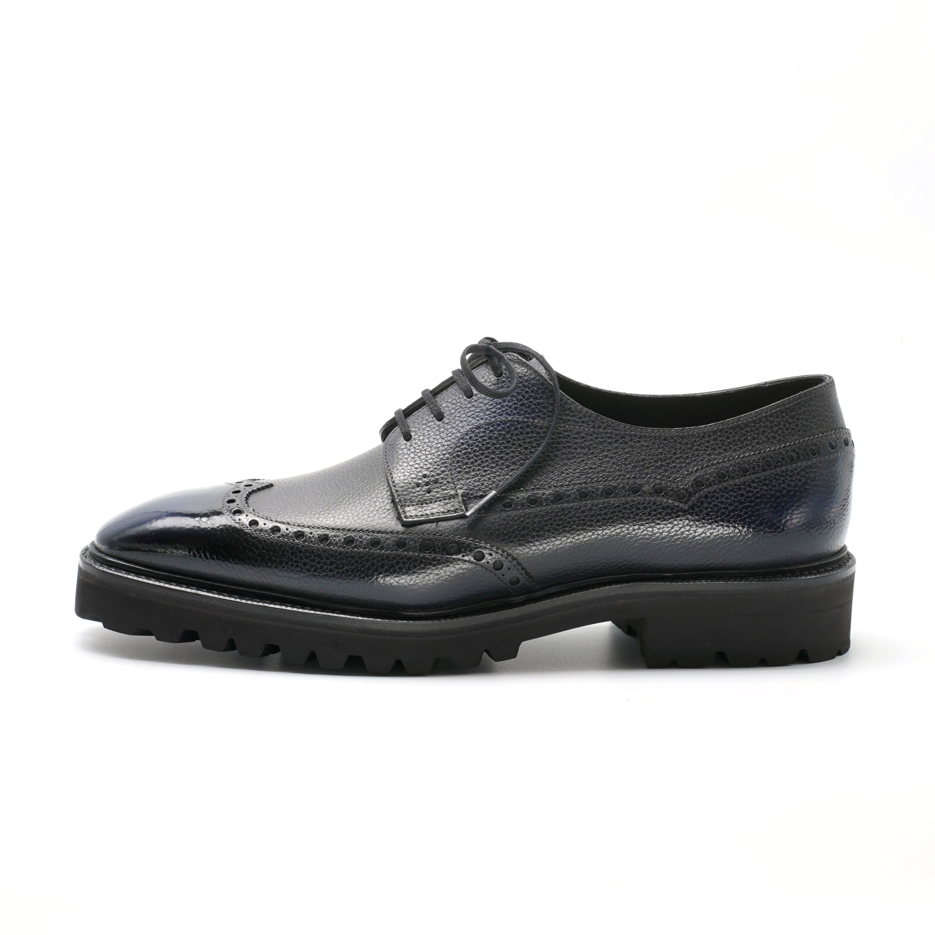 Coltrane Wingtip Derby by Norman Vilalta men's Goodyear-welted wingtip derby shoes in Barcelona, Spain