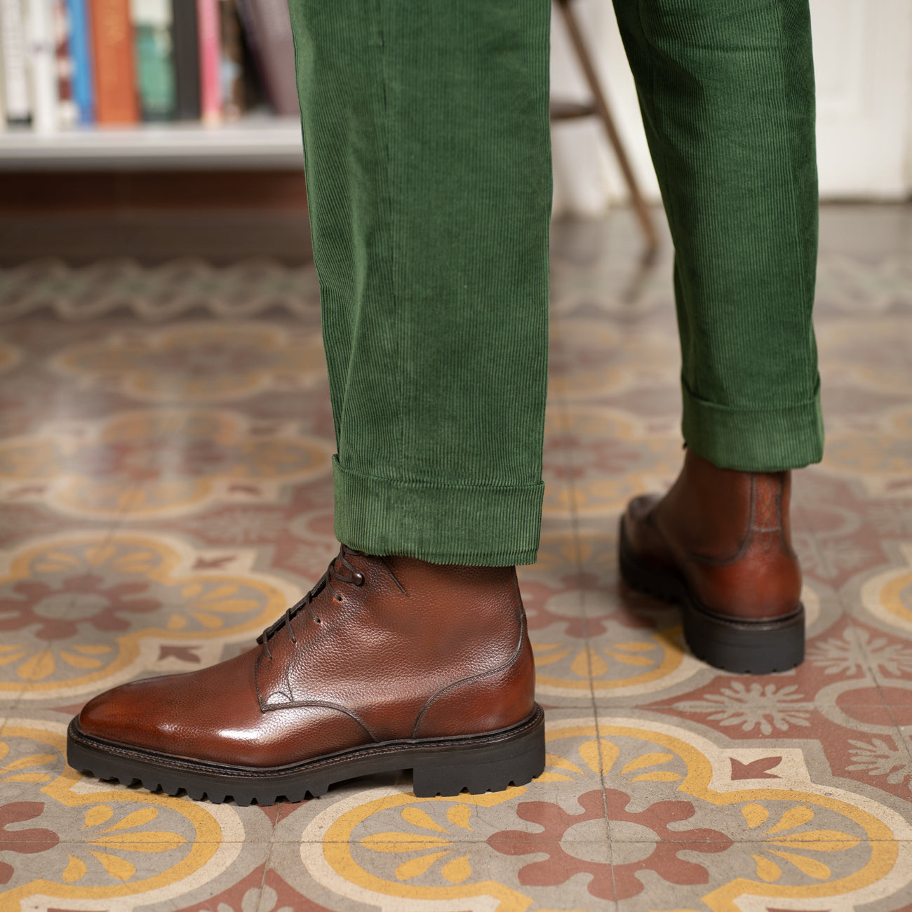 Derby Simple Boot by Norman Vilalta men’s boots in Barcelona, Spain