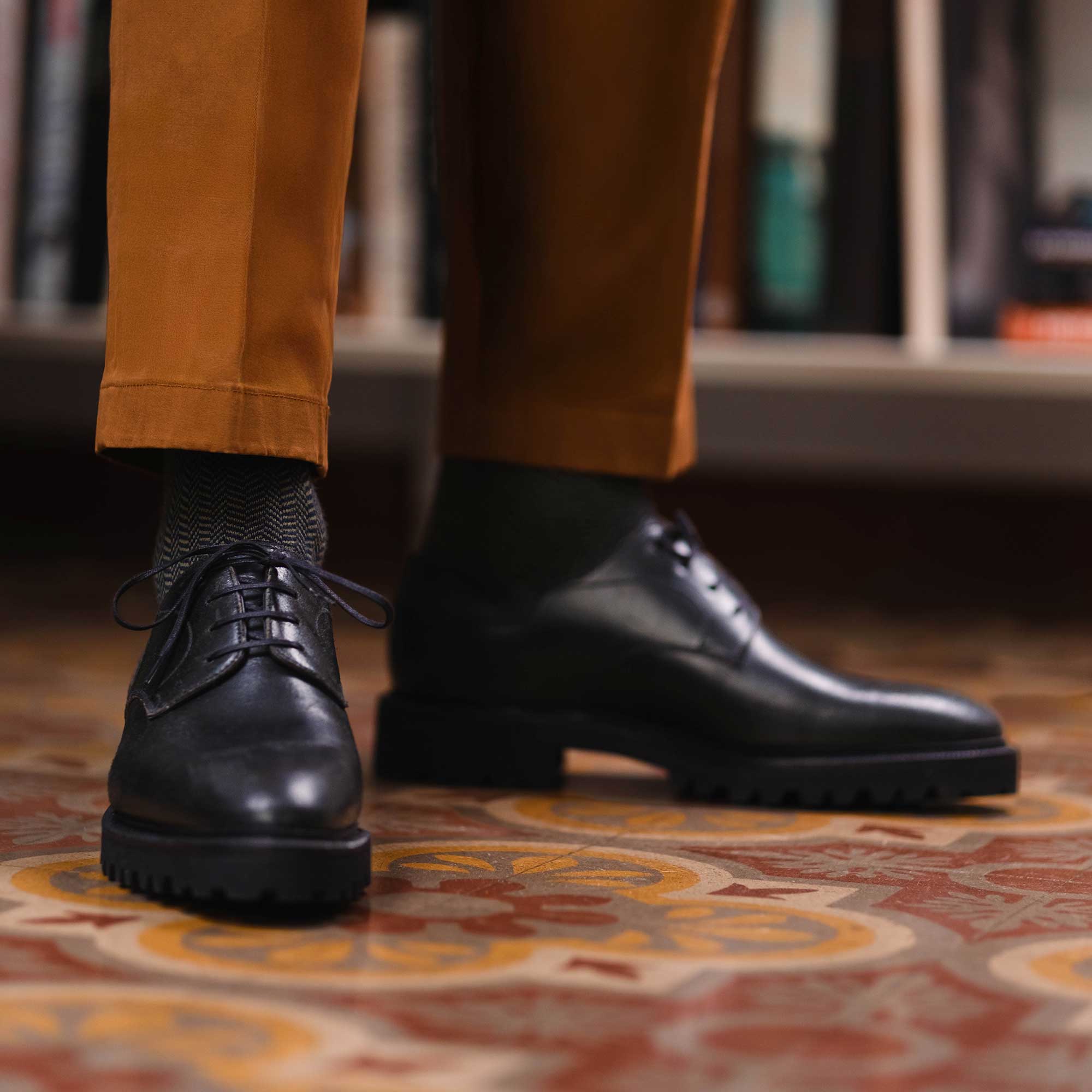 Derby Simple Shoe GMTO - Becerro Villarramiel