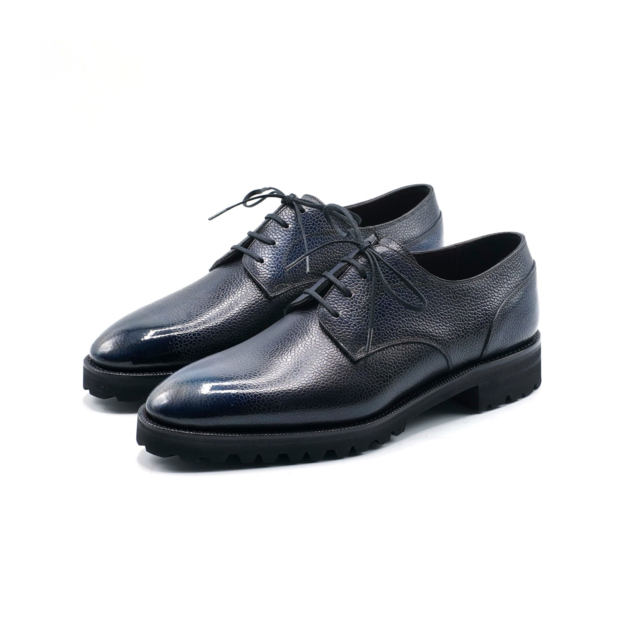 blue sole dress shoes Vintage Blue Leather Dress Sneaker 5 UK / 6 US