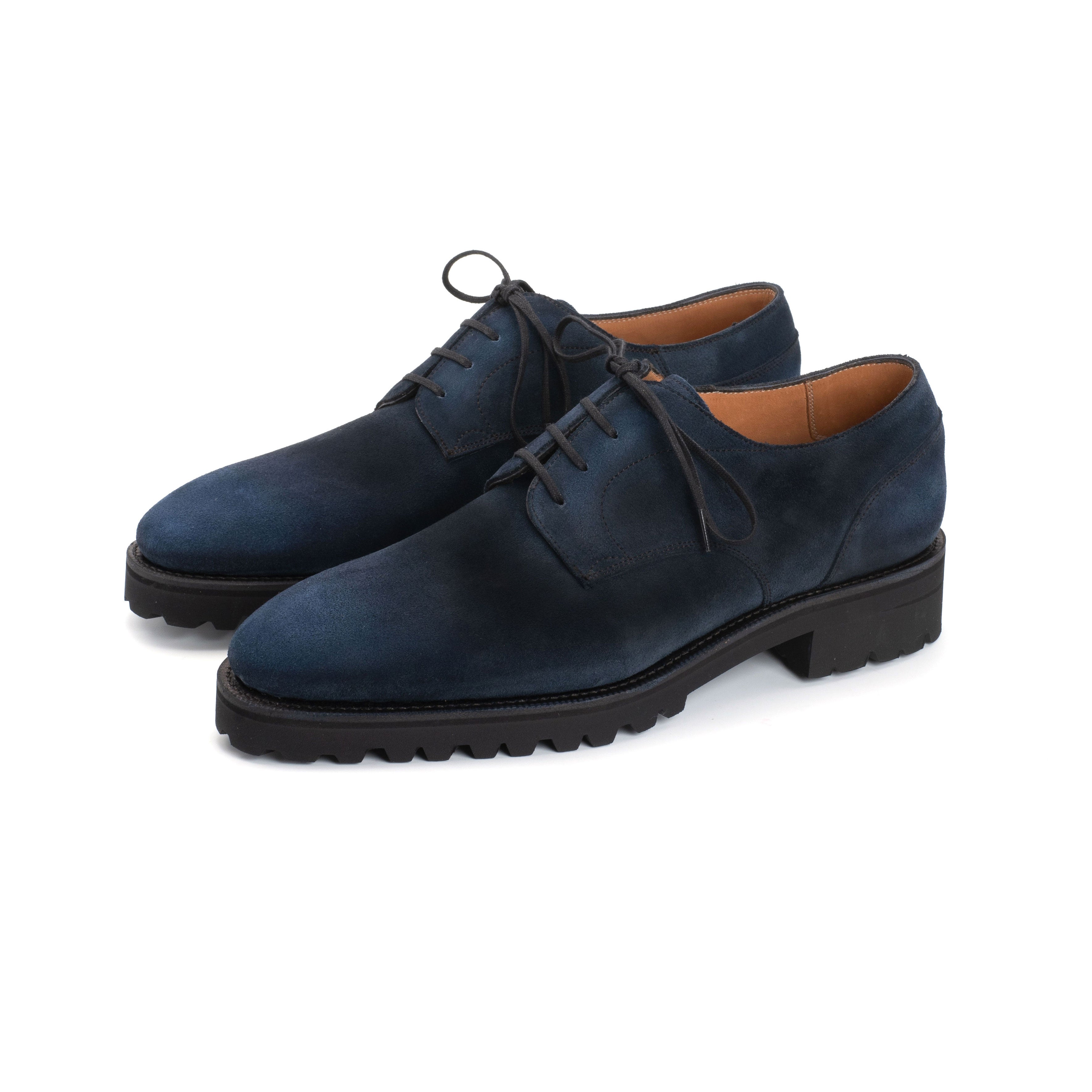 Simple Derby Shoe by Norman Vilalta Men’s Goodyear-welted derby shoes in Barcelona, Spain