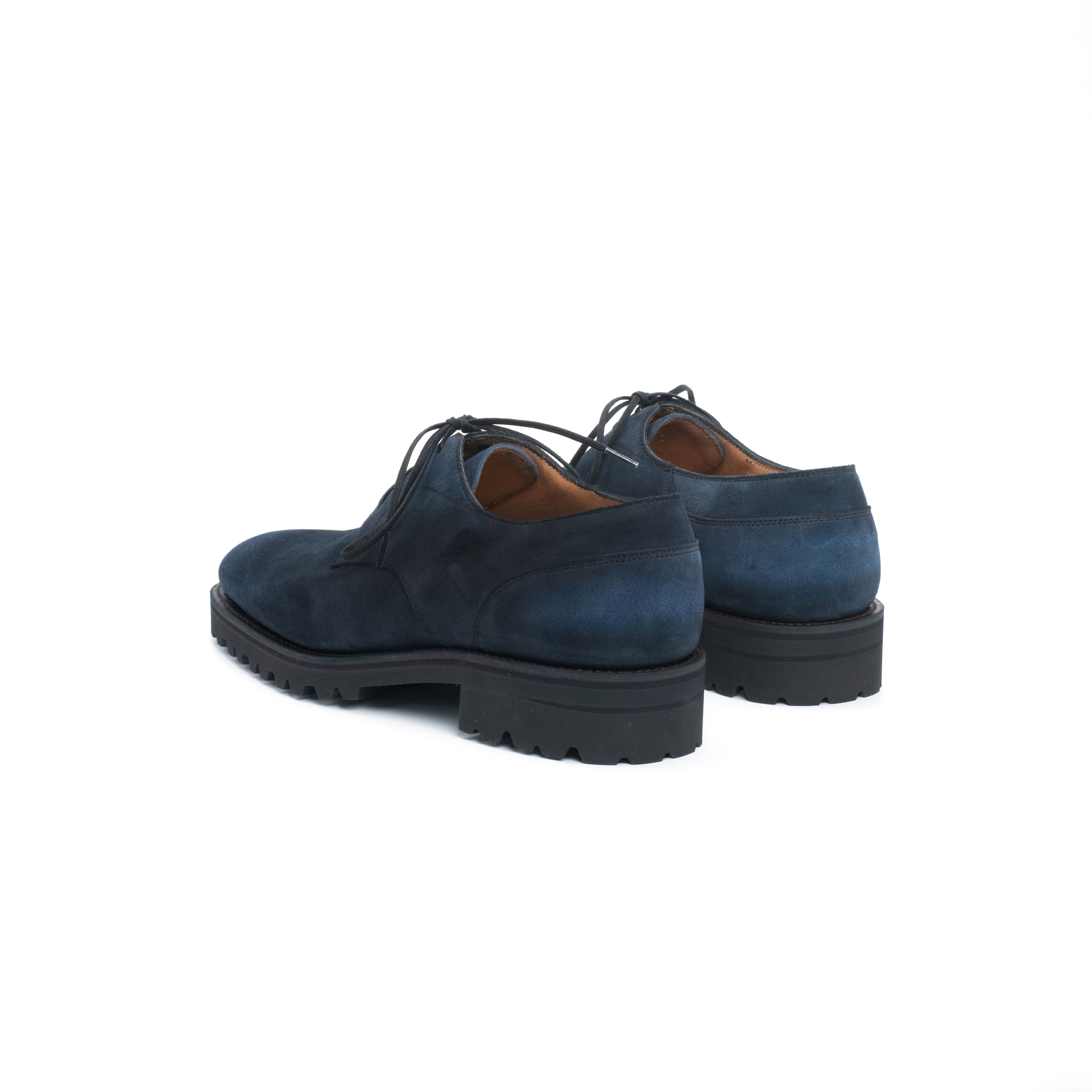 Simple Derby Shoe by Norman Vilalta Men’s Goodyear-welted derby shoes in Barcelona, Spain