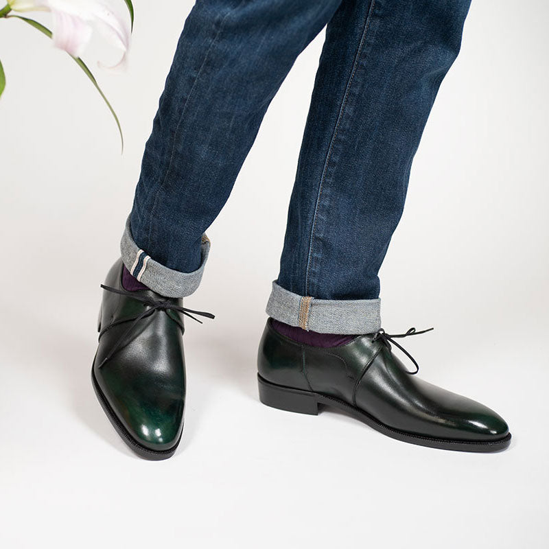 Eduardo Derby Shoe by Norman Vilalta Goodyear-welted shoes in Barcelona, Spain