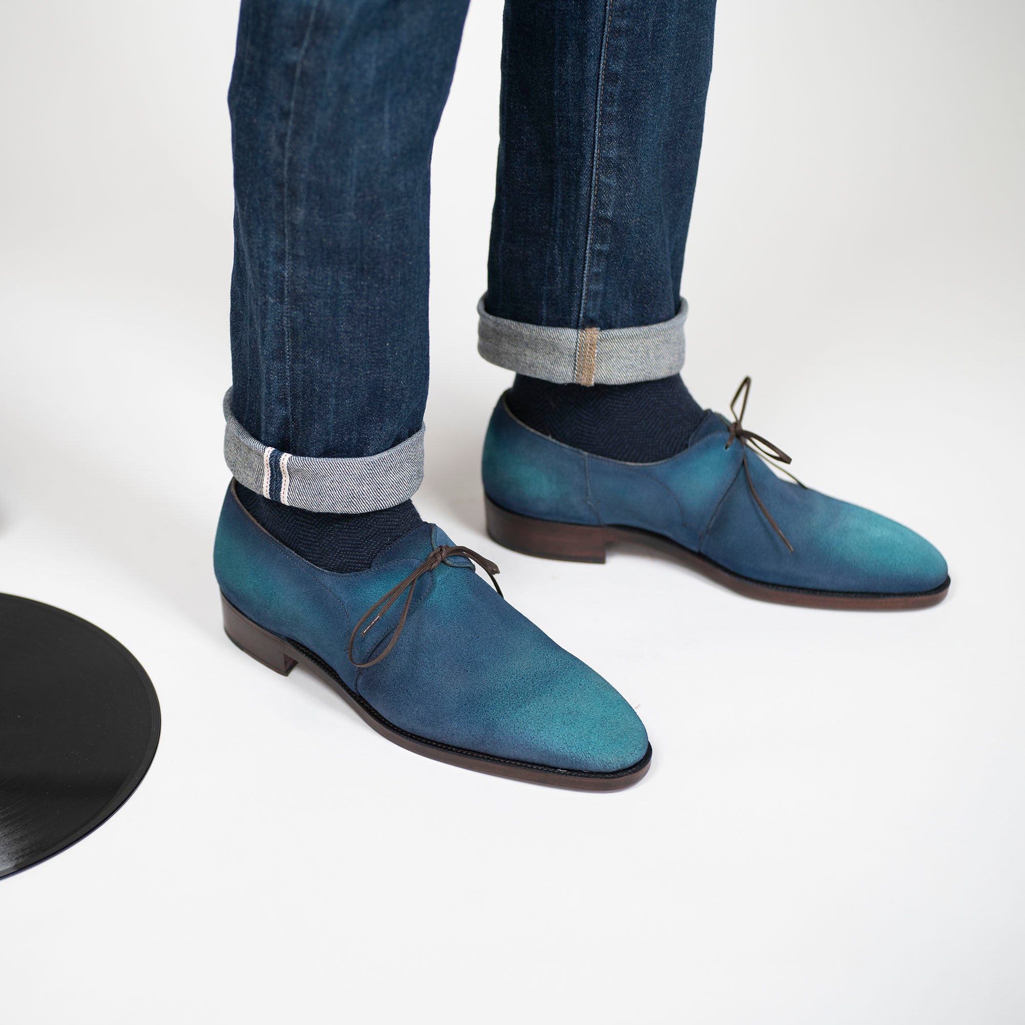Eduardo Derby Shoe - Ribera Patina