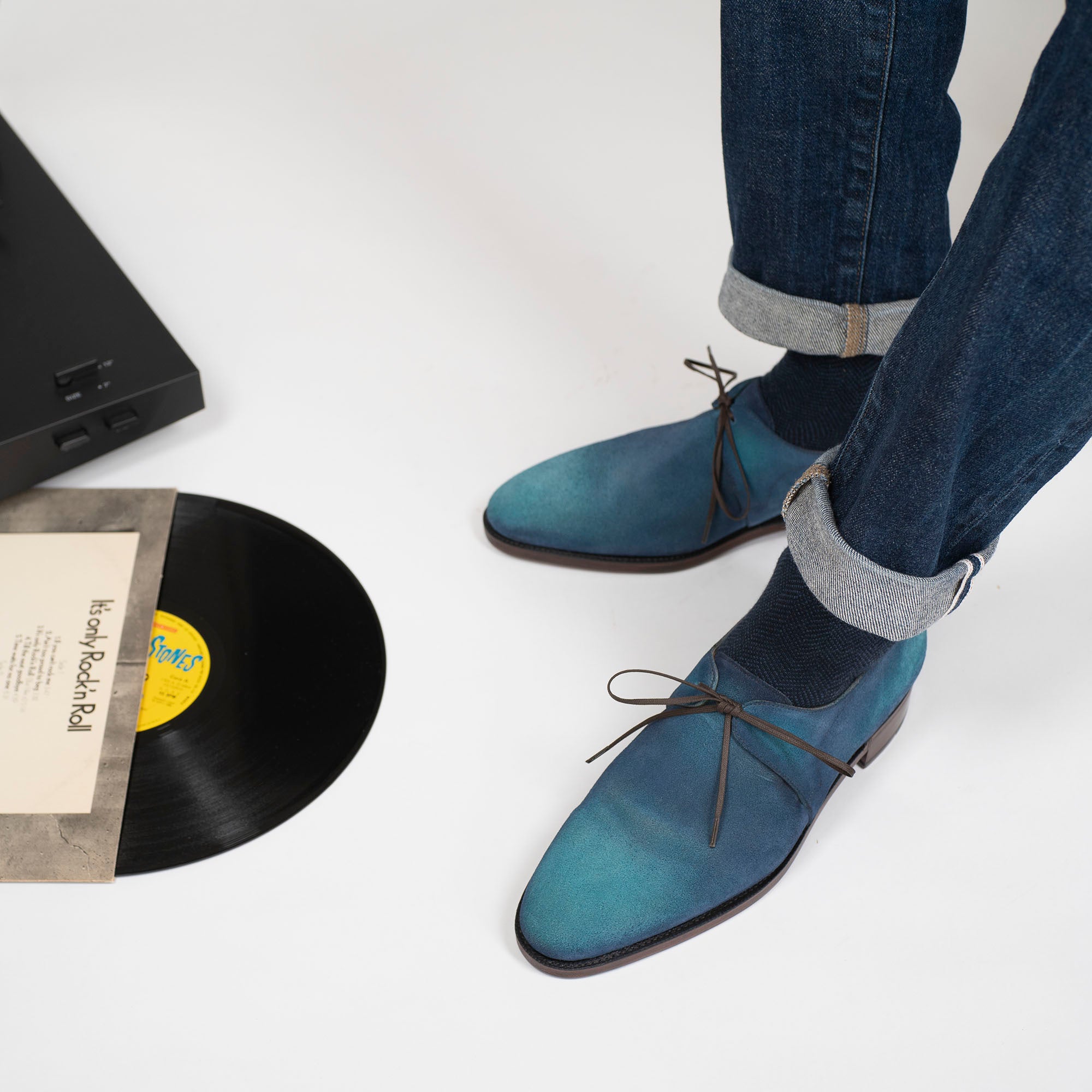 Eduardo Derby Shoe - Ribera Patina