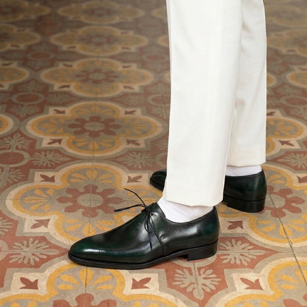Eduardo Derby Shoe - Forest