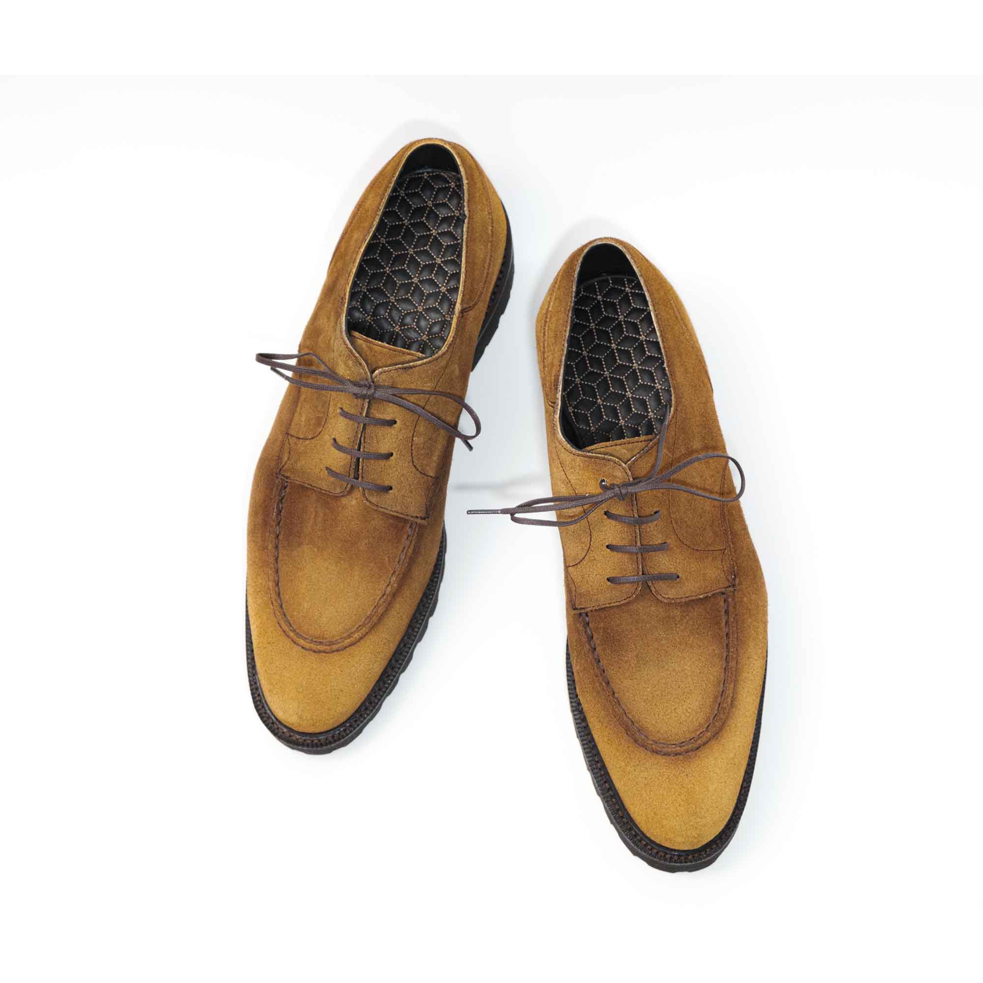 Gaspar Derby (Reserve) - Amber Handmade Patina