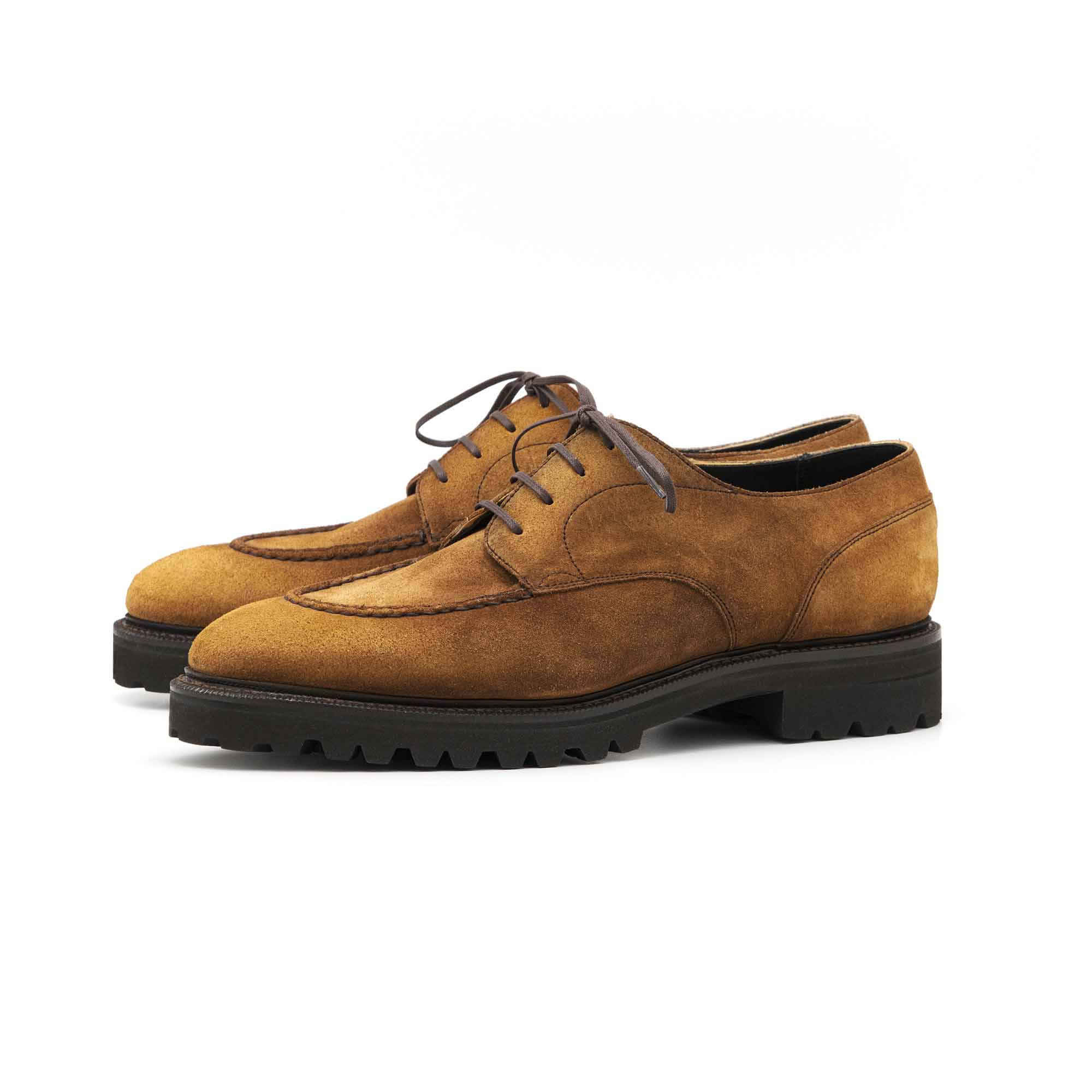 Gaspar Derby (Reserve) - Amber Handmade Patina