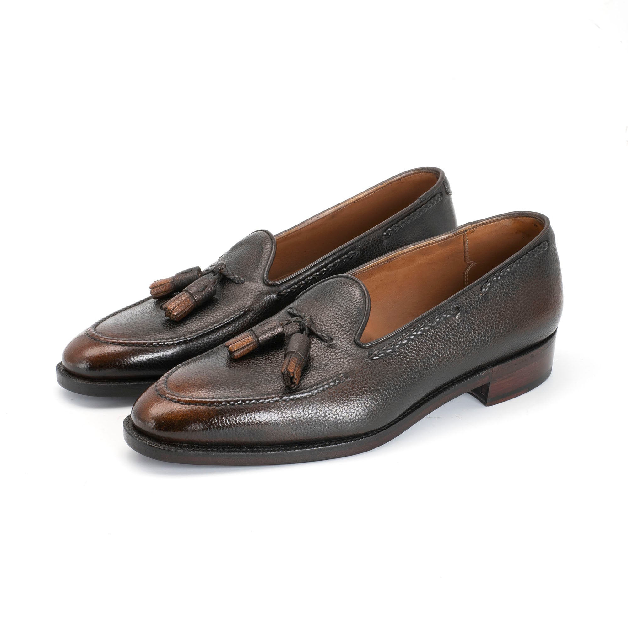 Gillespie Tassel Loafer by Norman Vilalta Goodyear-welted mens shoes in Barcelona, Spain