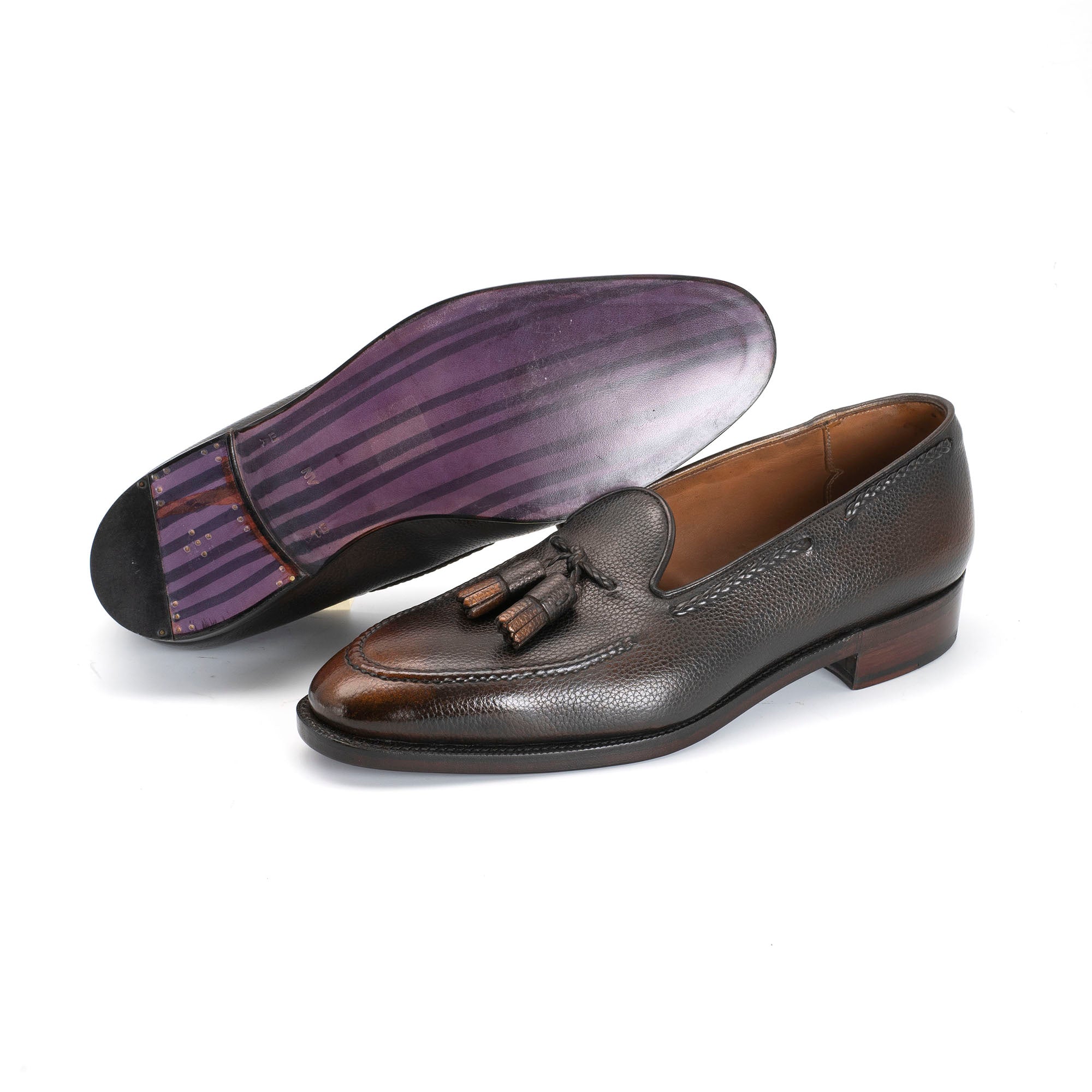 Gillespie Tassel Loafer by Norman Vilalta Goodyear-welted mens shoes in Barcelona, Spain