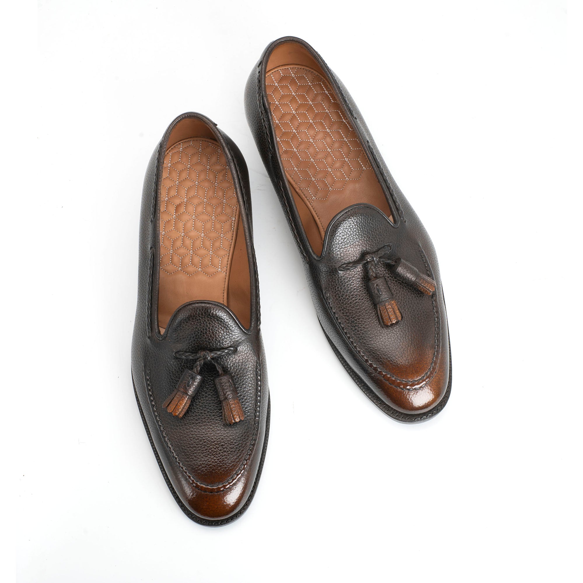 Gillespie Tassel Loafer by Norman Vilalta Goodyear-welted mens shoes in Barcelona, Spain