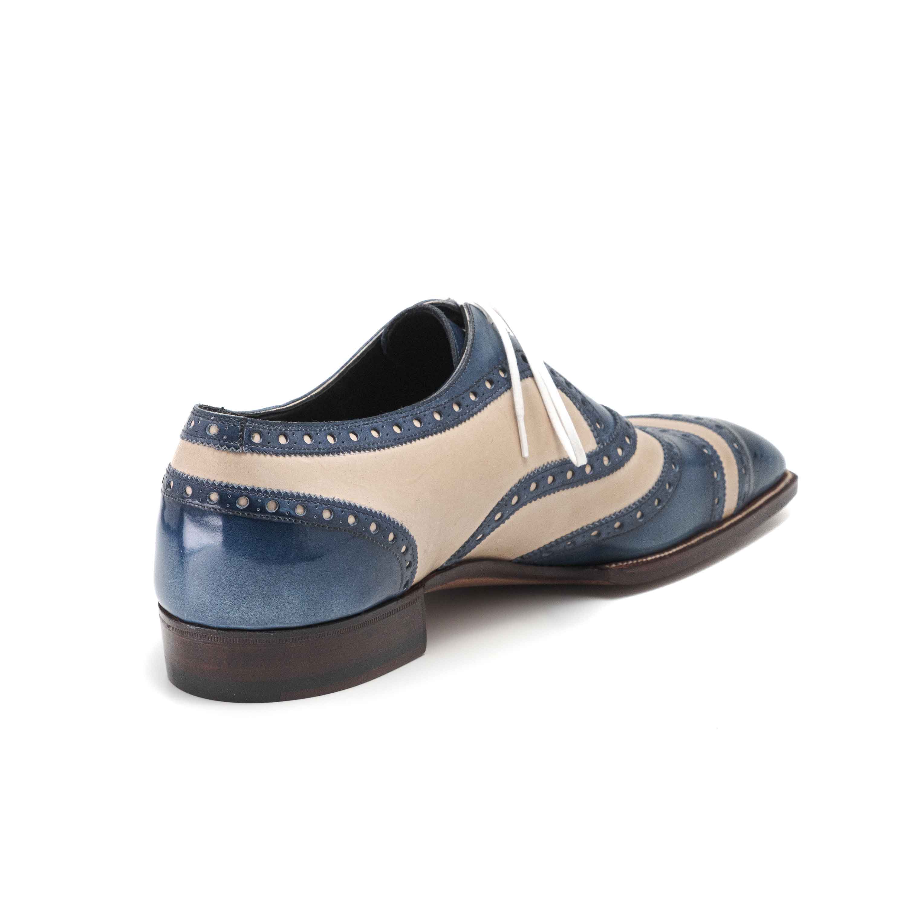 1202 Collection - Handmade Full Brogue Spectator Oxford