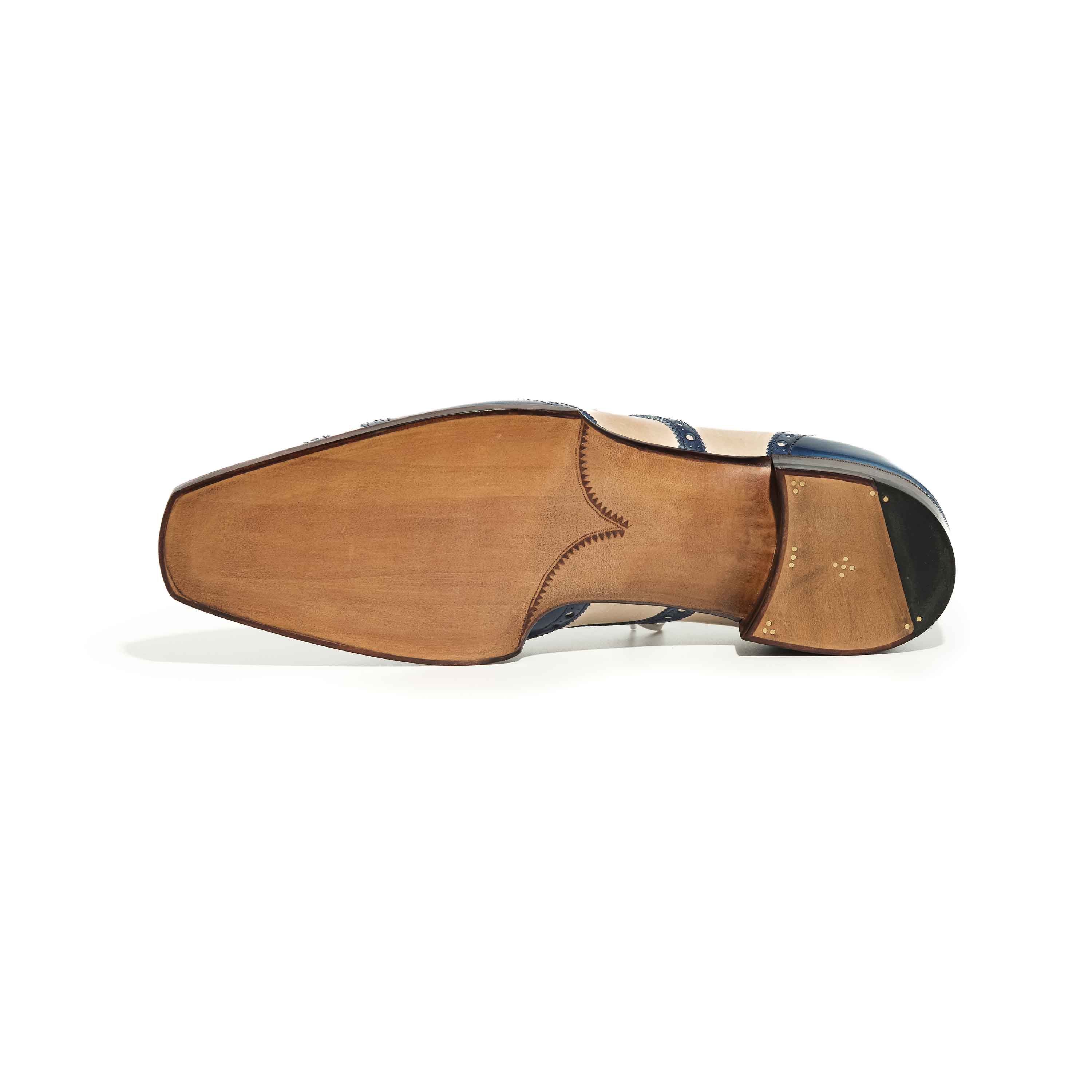 1202 Collection - Handmade Full Brogue Spectator Oxford