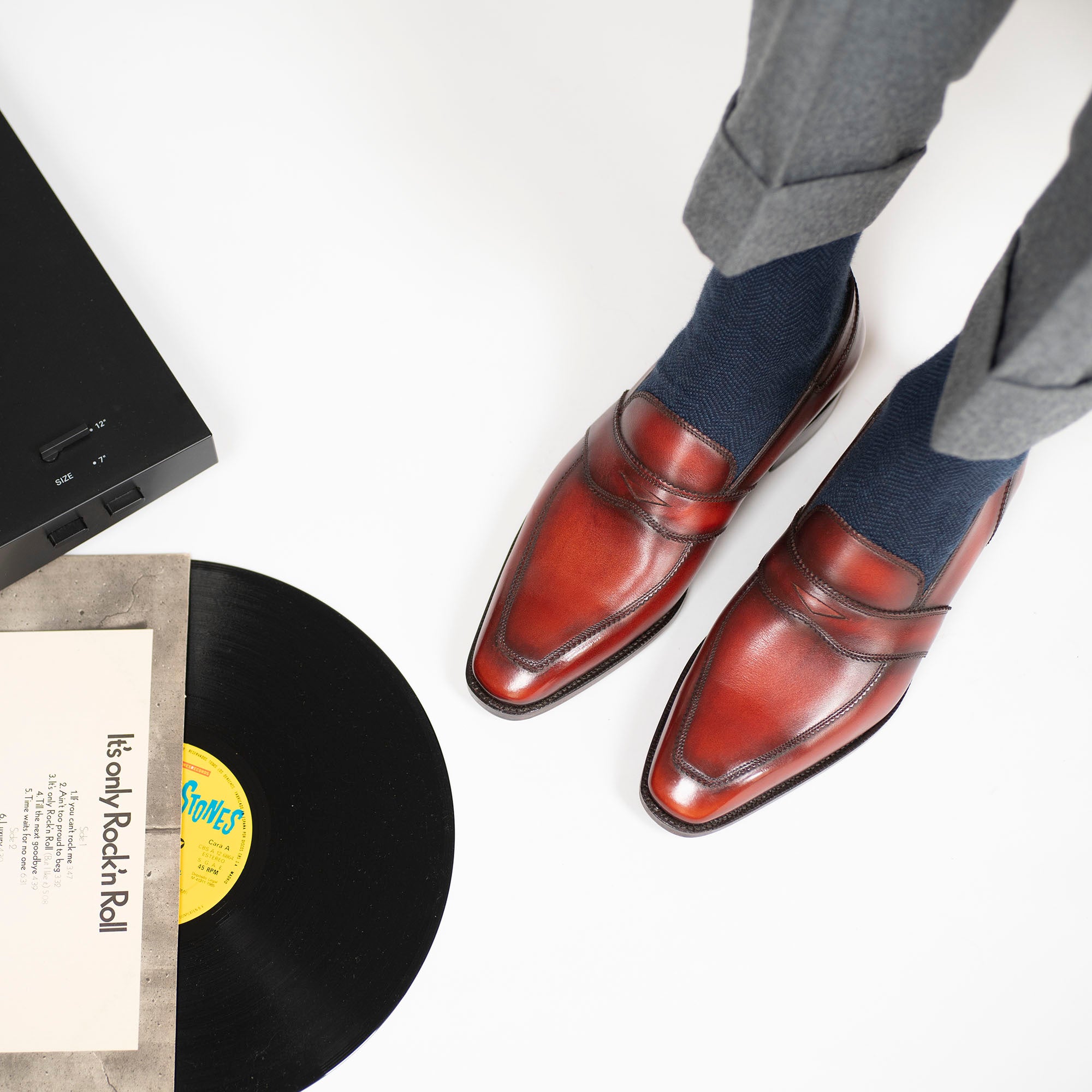 James Penny Loafer by Norman Vilalta Goodyear-welted men’s shoes in Barcelona, Spain