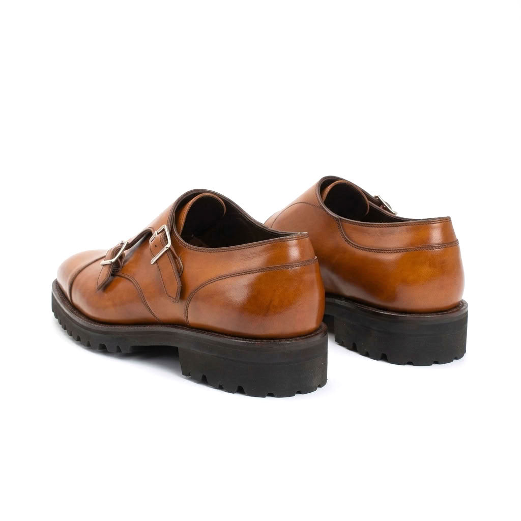 Joseph Double Monk Shoe - Miel