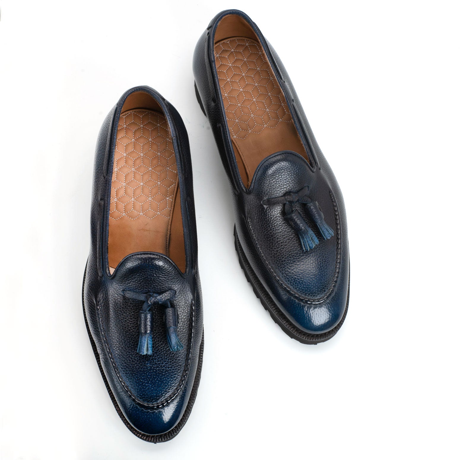 Manolo Tassel Loafer - Orion Patina