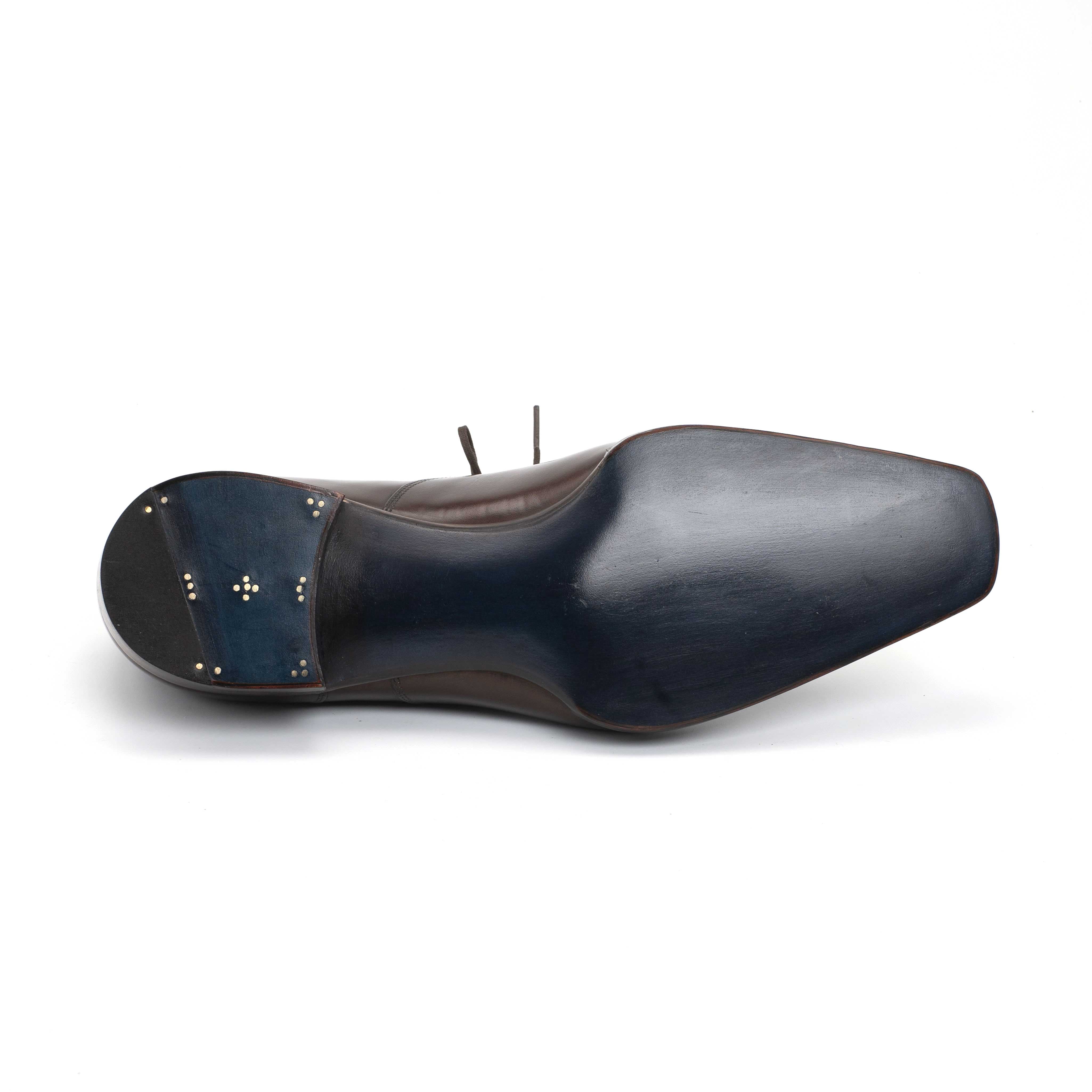 1202 Collection - Handmade Marcos Medallion Oxford Shoe