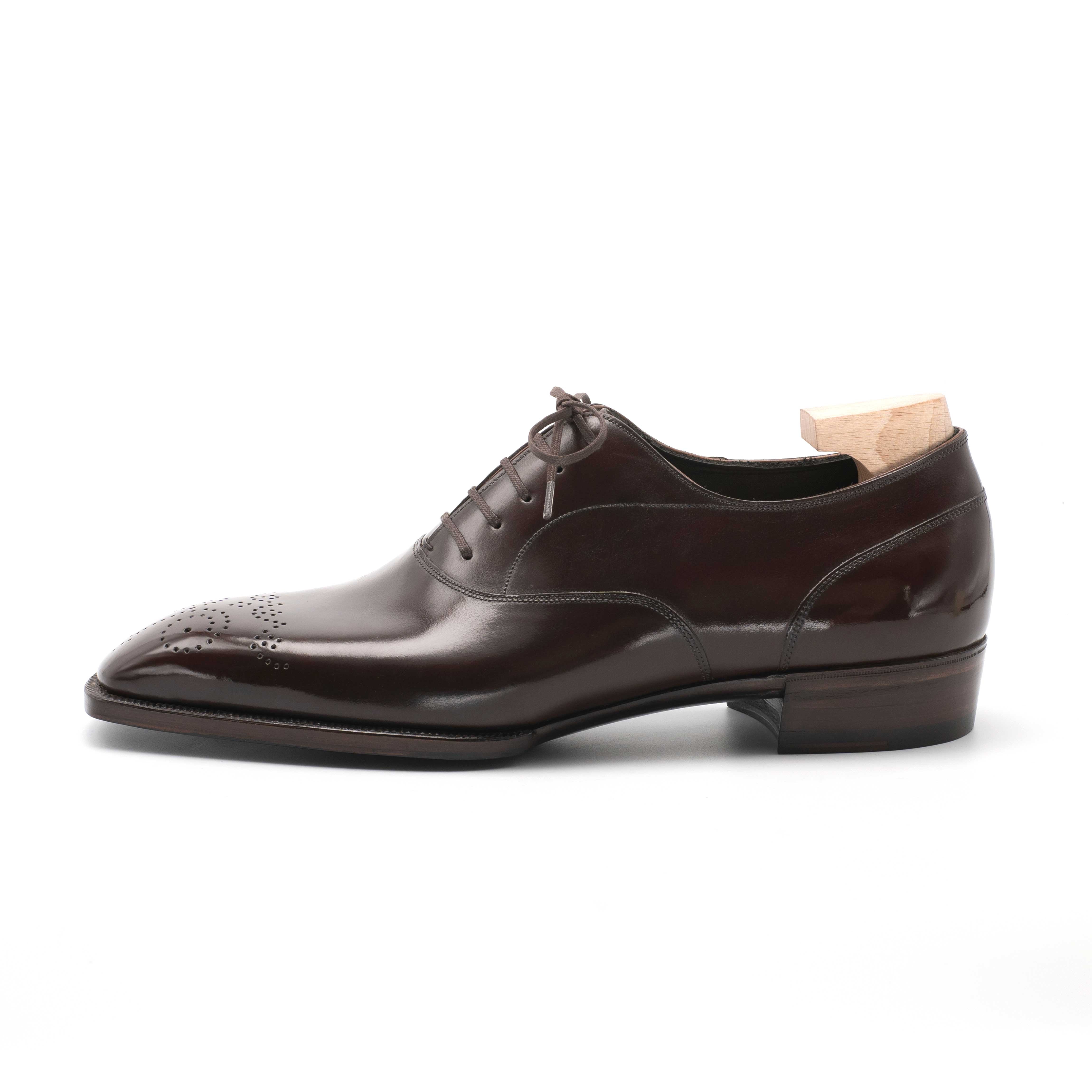 1202 Collection - Handmade Marcos Medallion Oxford Shoe