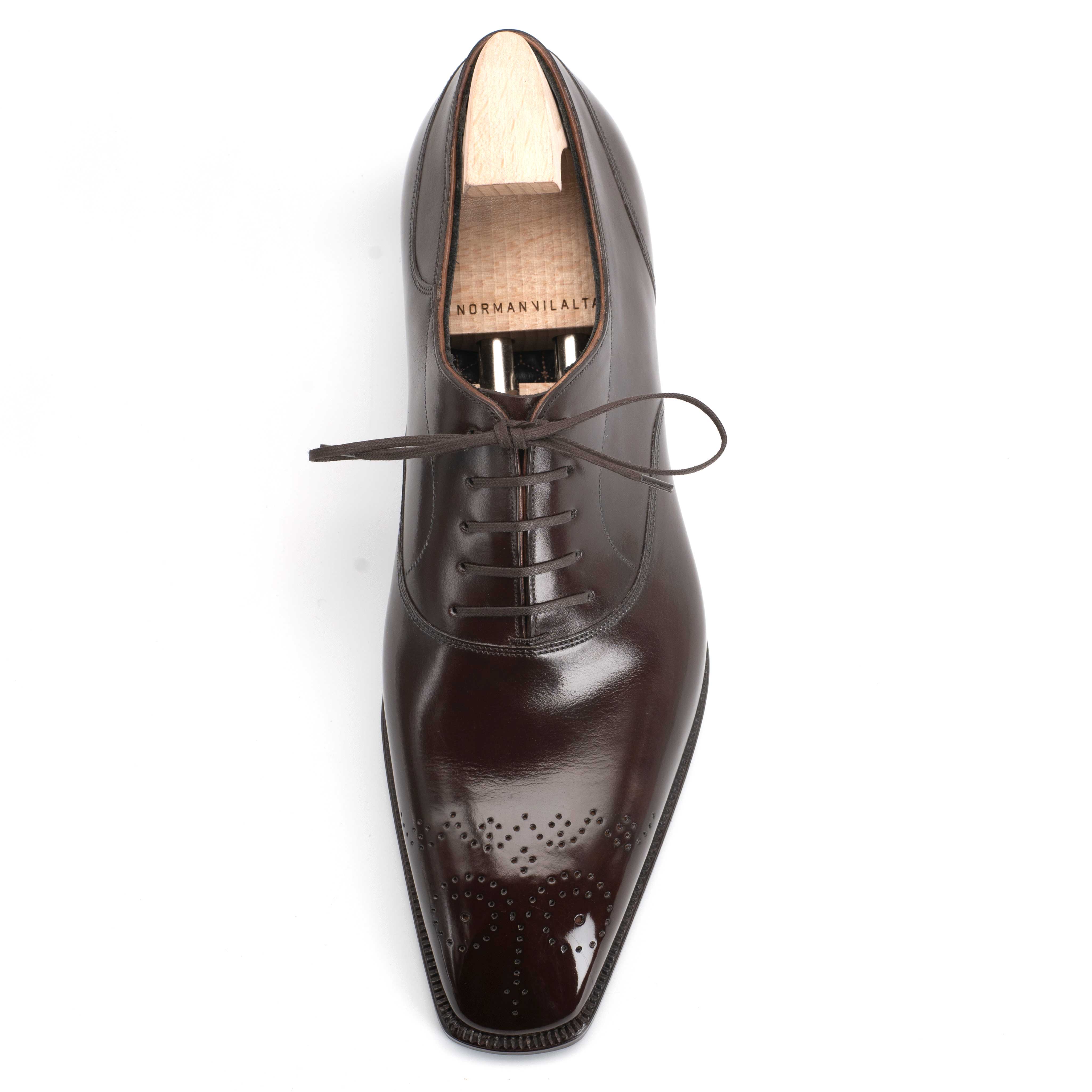1202 Collection - Handmade Marcos Medallion Oxford Shoe