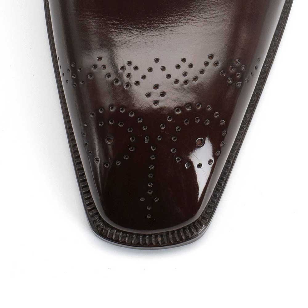 1202 Collection - Handmade Marcos Medallion Oxford Shoe