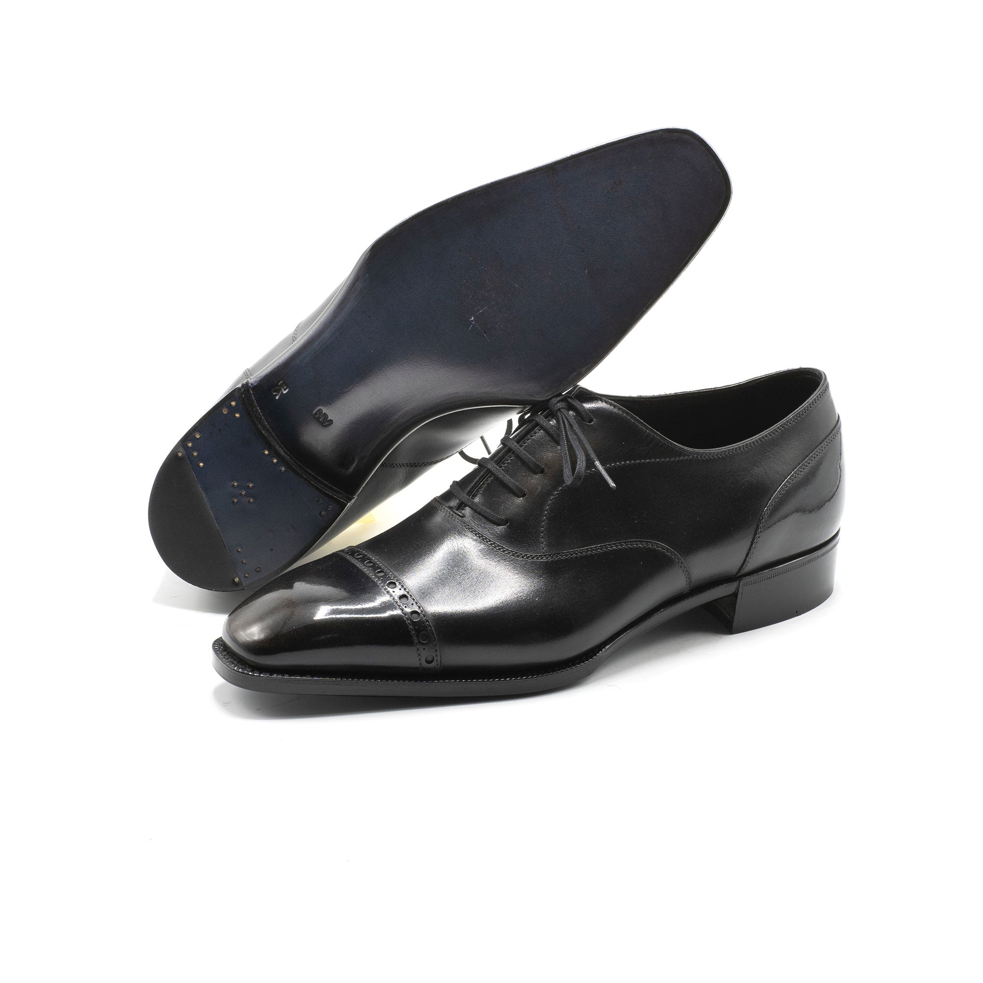 Mario Cap Toe Oxford Shoe by Norman Vilalta Men's Goodyear-welted Shoes in Barcelona, Spain