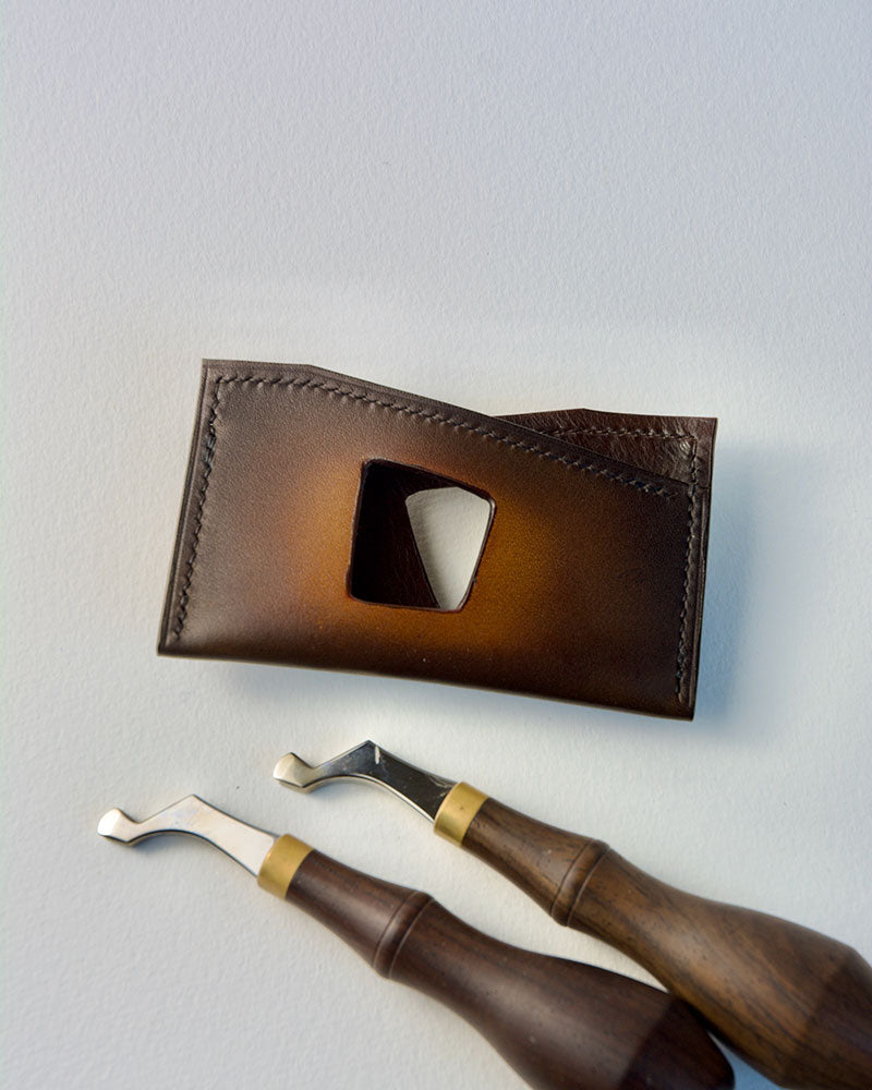 Kizuna Card Holder, Espresso