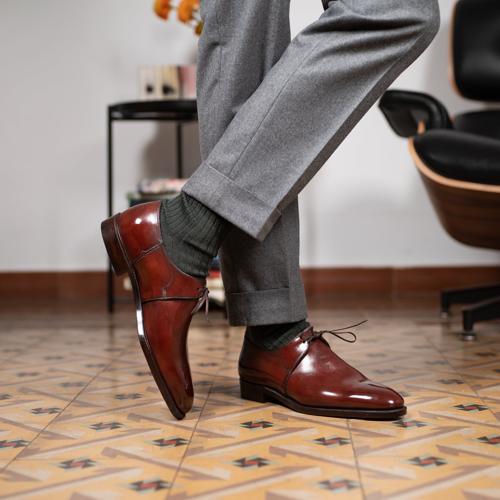 One Eyelet Derby by Norman Vilalta Bespoke Shoemakers