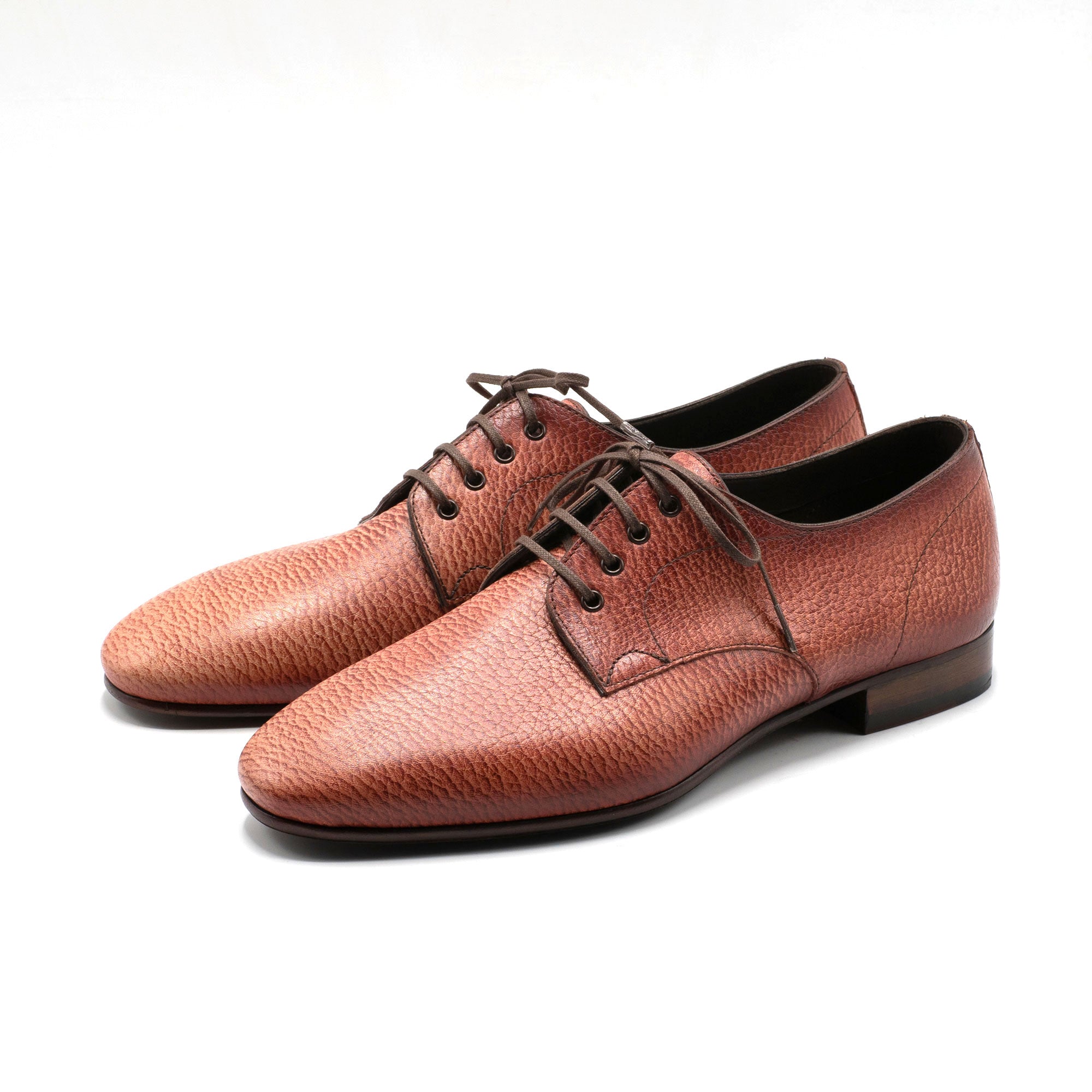 Pablo Derby in 3D Red by Norman Vilalta Bespoke Shoemakers