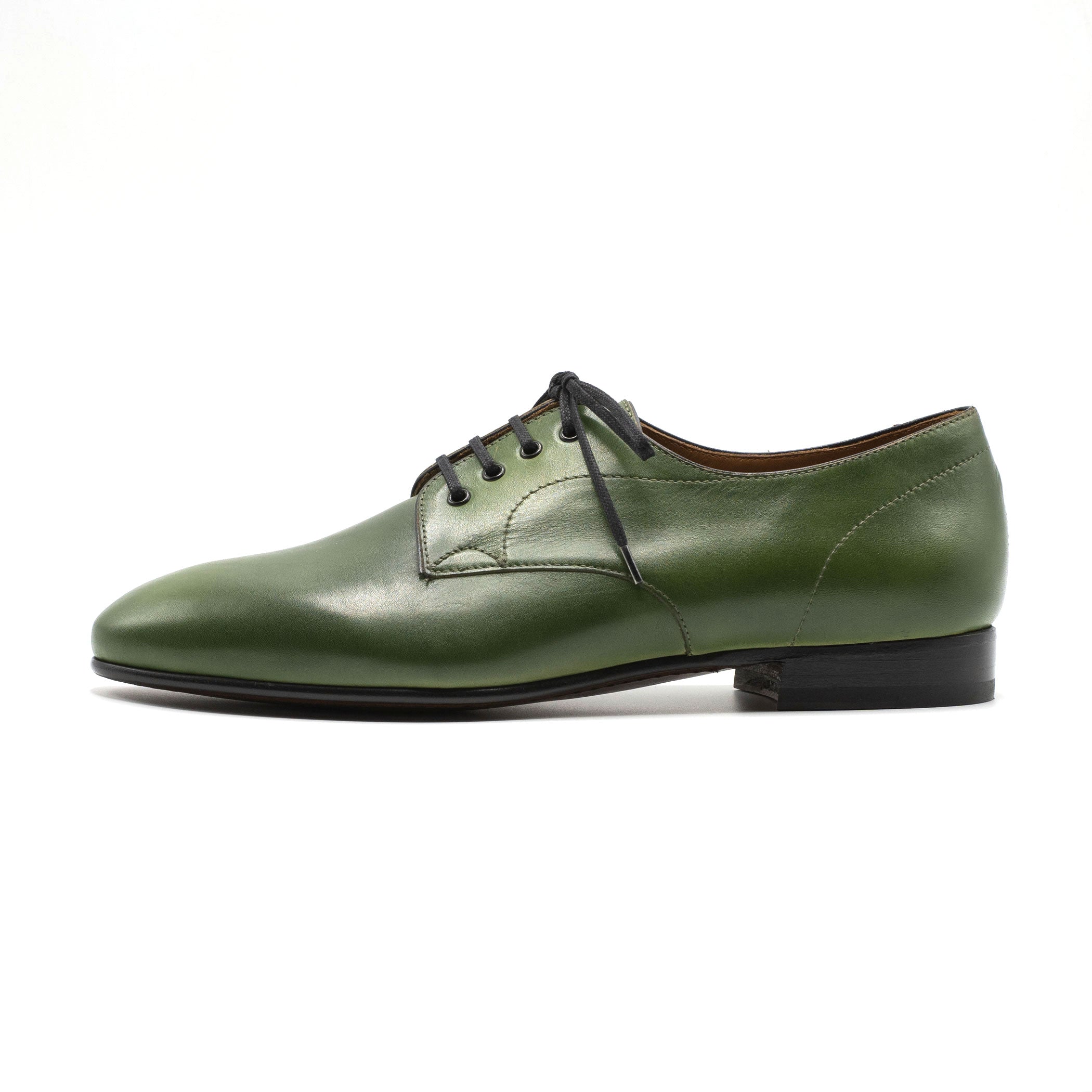 Pablo Derby in pine by Norman Vilalta Bespoke Shoes Barcelona