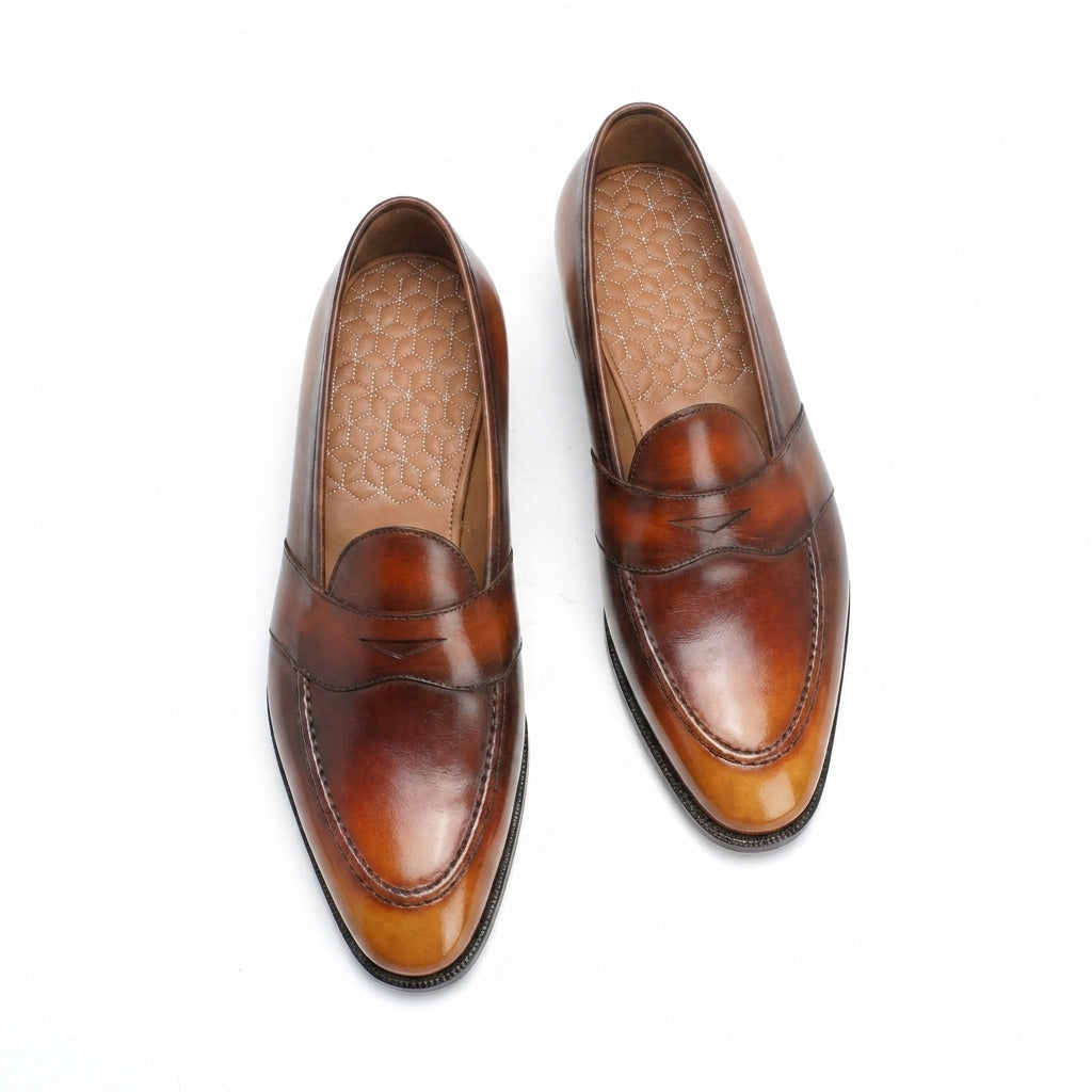 Piet Penny Loafer by Norman Vilalta Bespoke Shoes in Barcelona, Spain