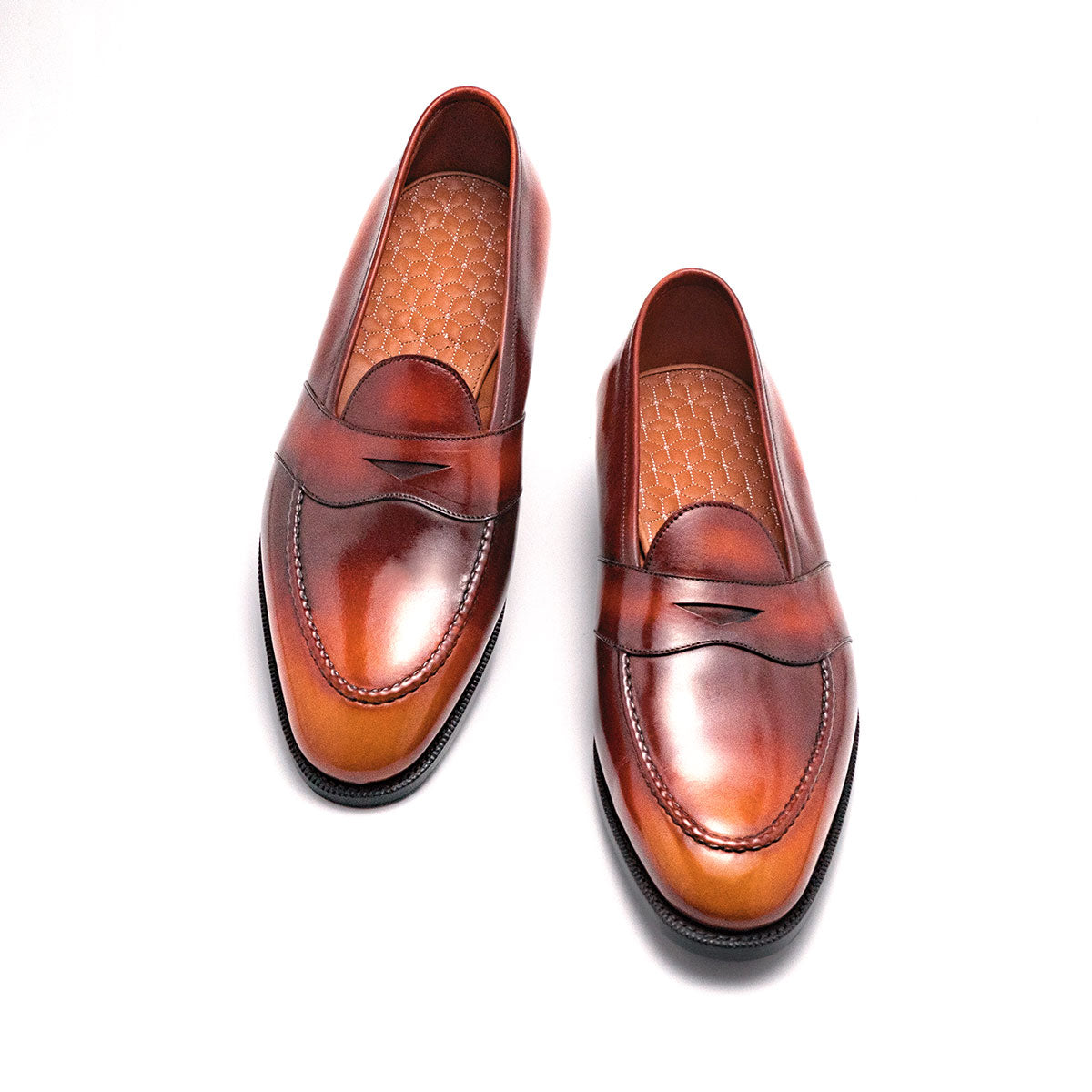 Piet Penny Loafer - Brown & Cognac